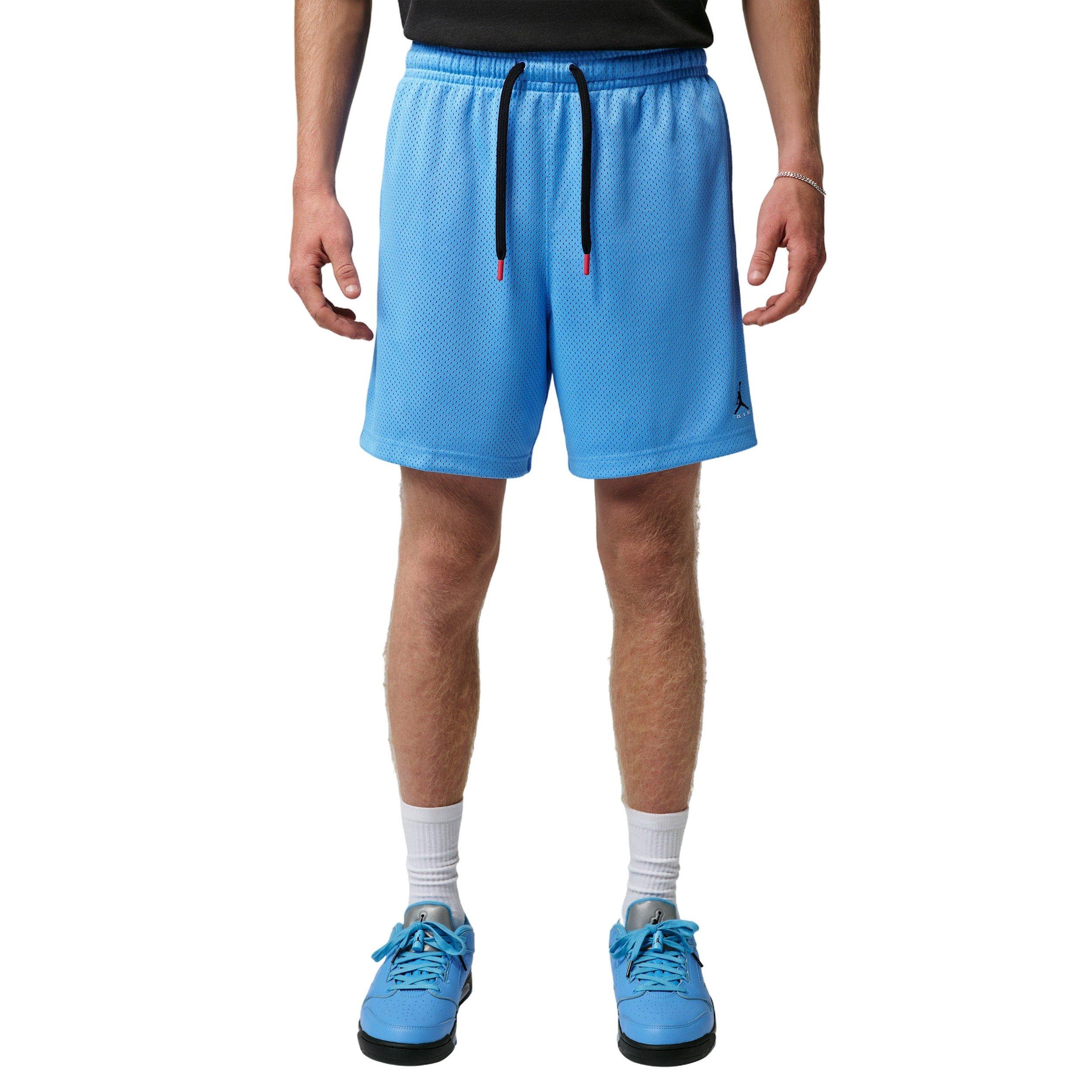 Jordan Men's Brooklyn Champ Mesh Shorts - BLUE Thumbnail View 6