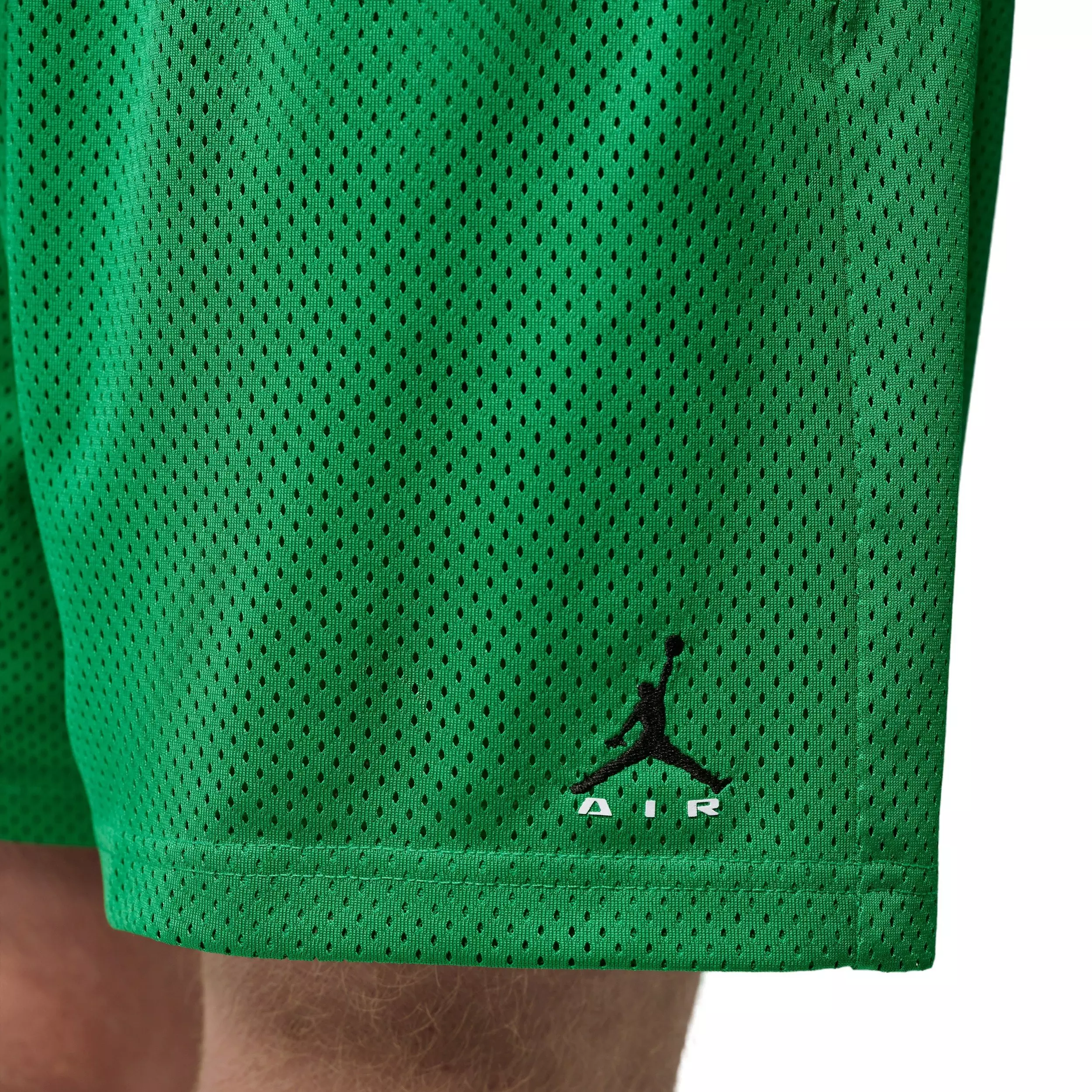 Jordan Men's Brooklyn Champ Mesh Shorts - GREEN