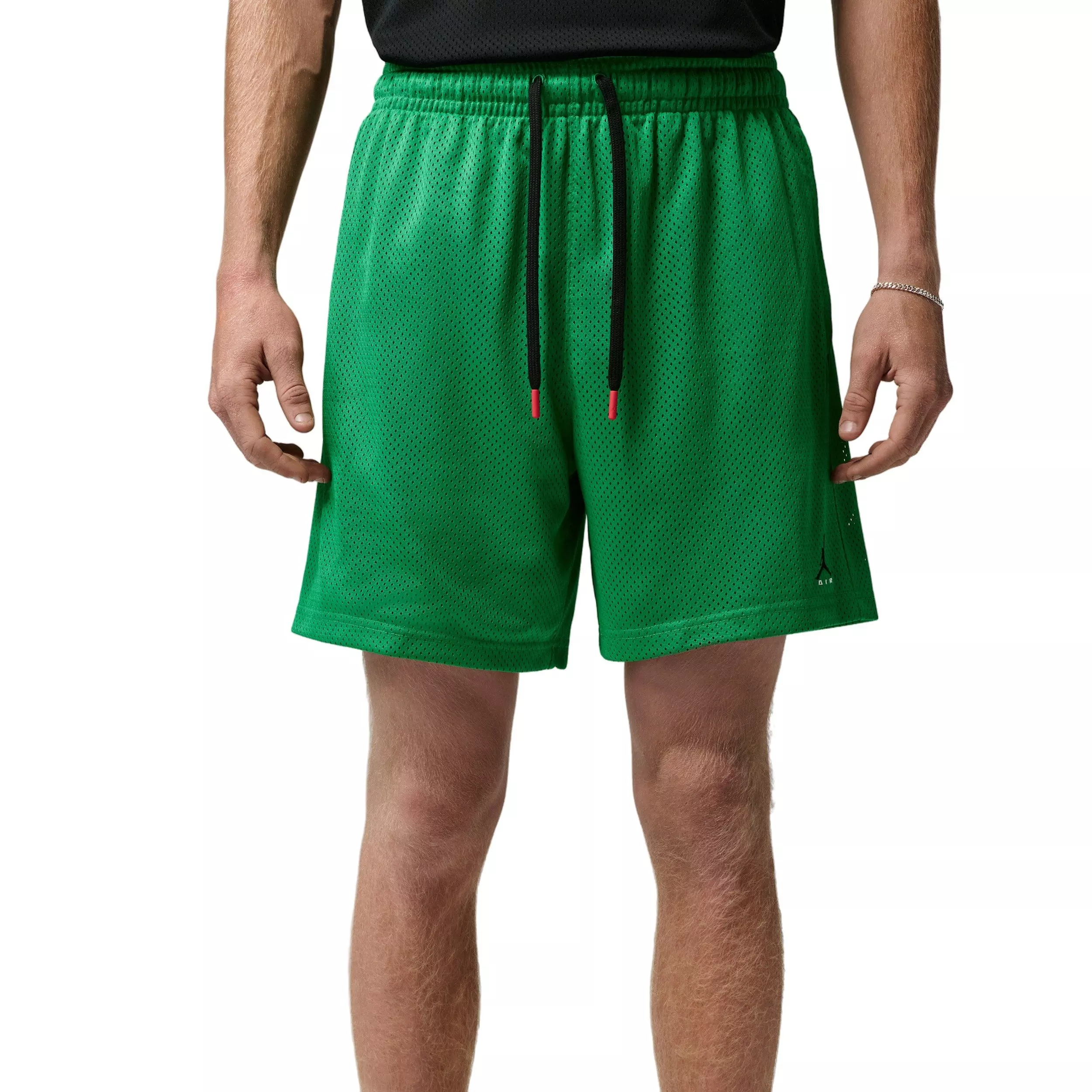 Jordan Men's Brooklyn Champ Mesh Shorts - GREEN