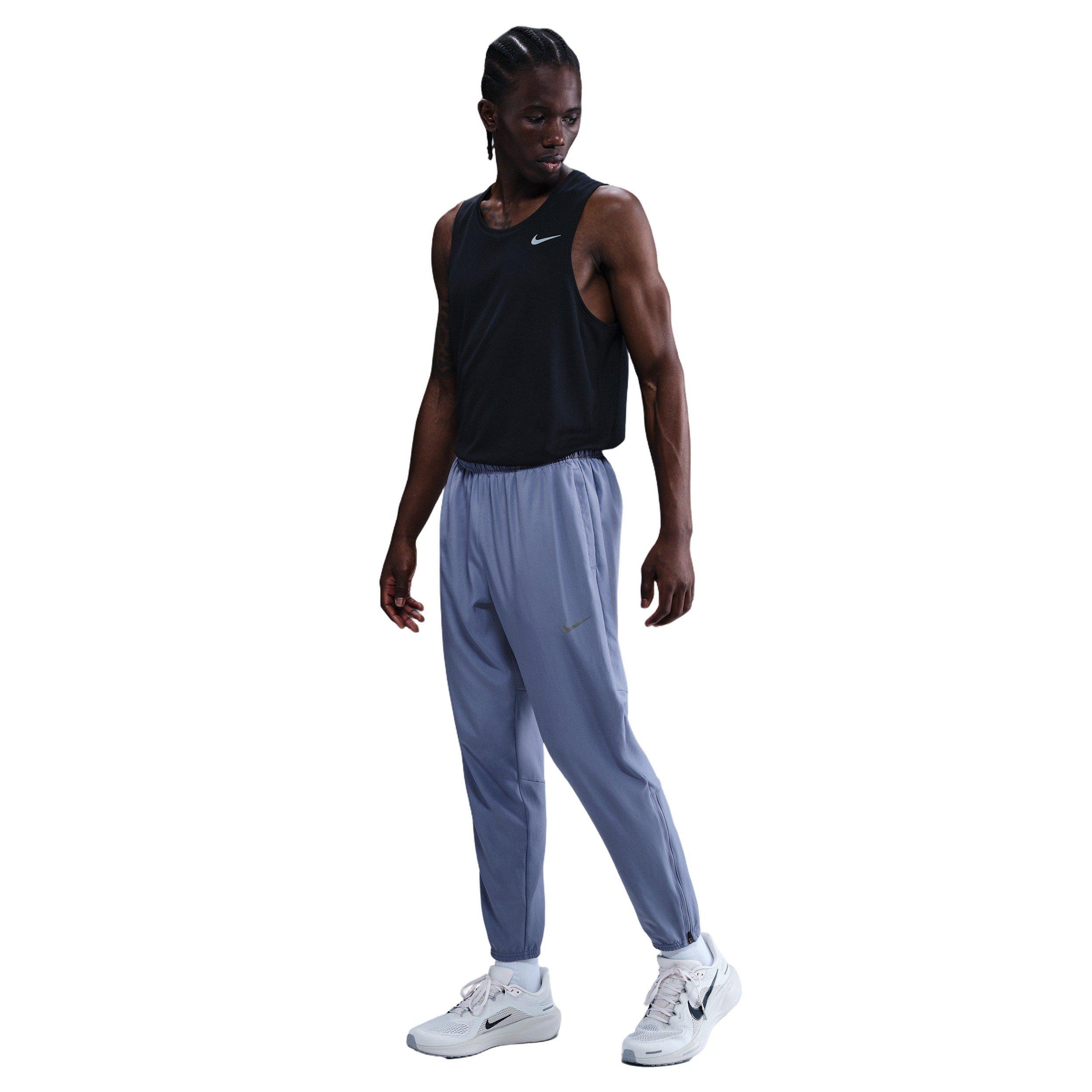 Nike Men's Challenger Dri-FIT Woven Running Pants -Blue - BLUE Thumbnail View 4
