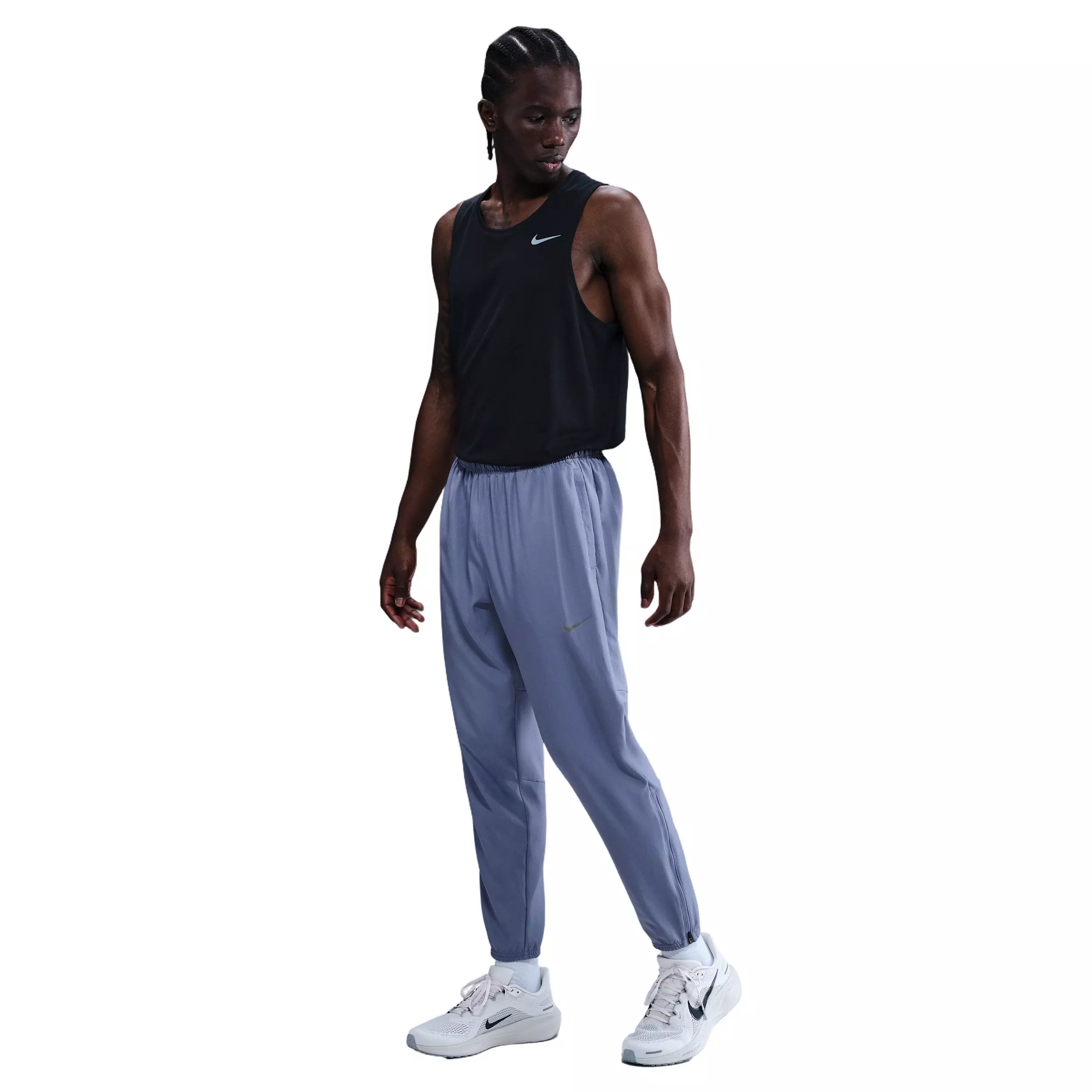 Nike Men's Challenger Dri-FIT Woven Running Pants -Blue - BLUE