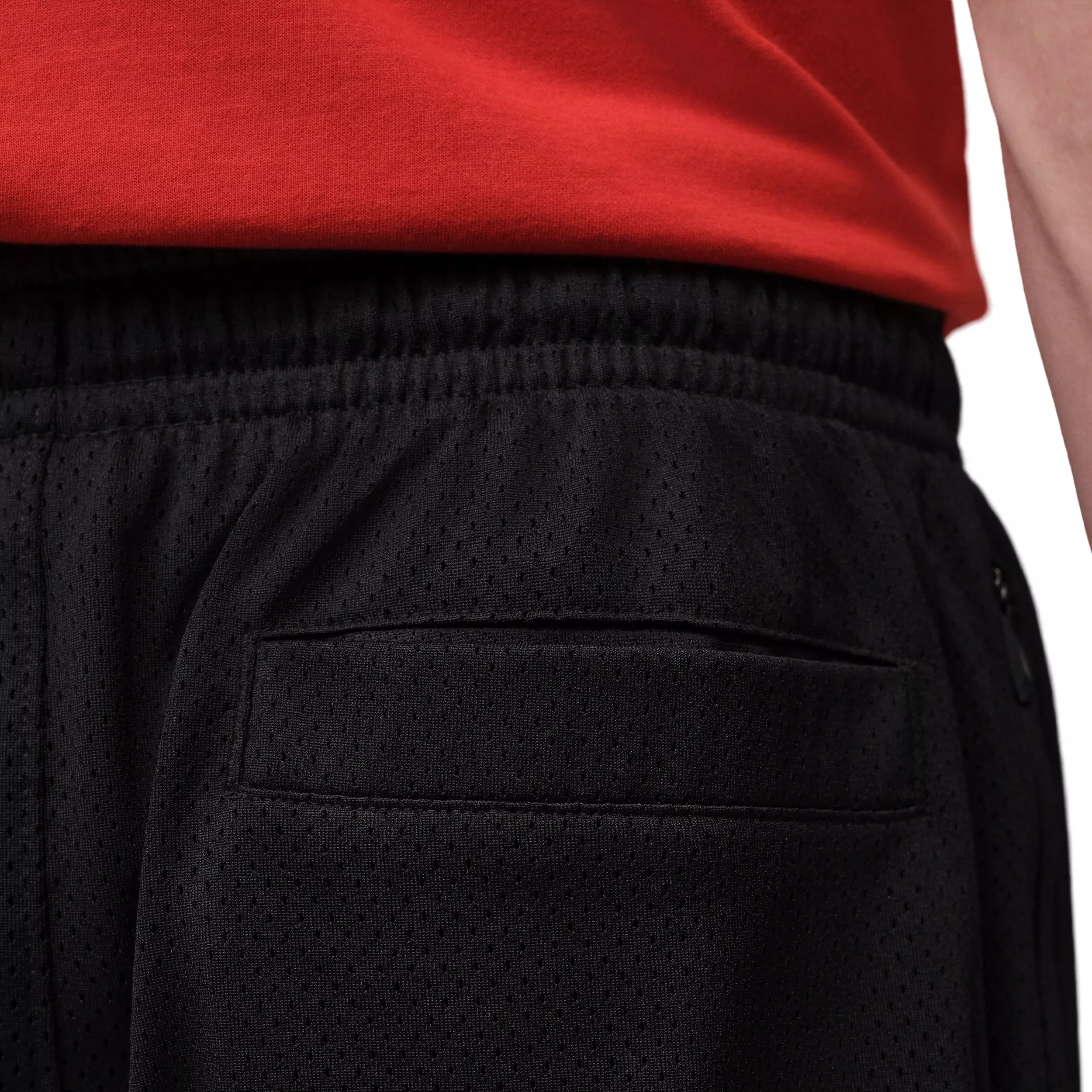 Jordan Men's Brooklyn 7" Graphic Mesh Shorts - BLACK