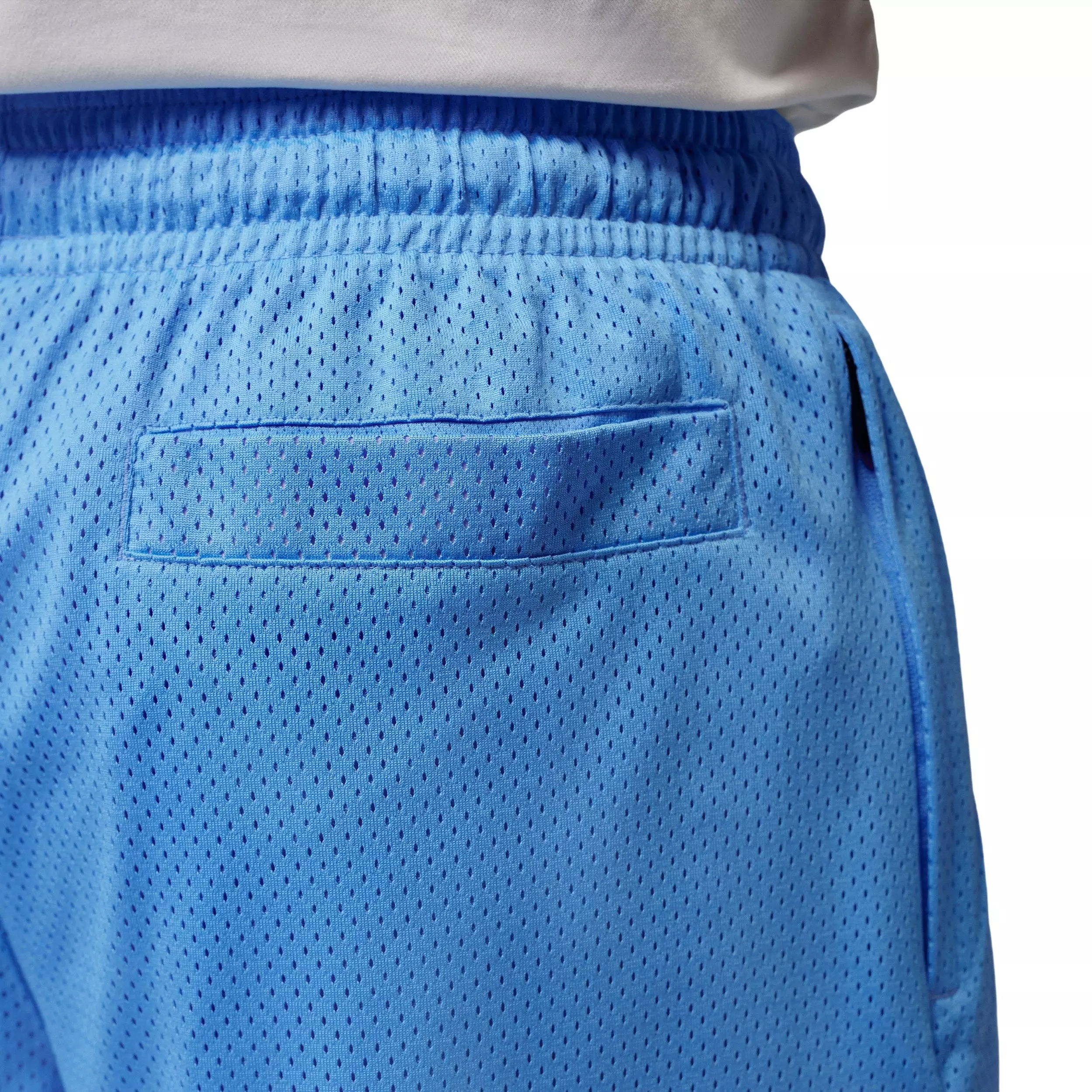 Jordan Men's Brooklyn 7" Graphic Mesh Shorts - BLUE