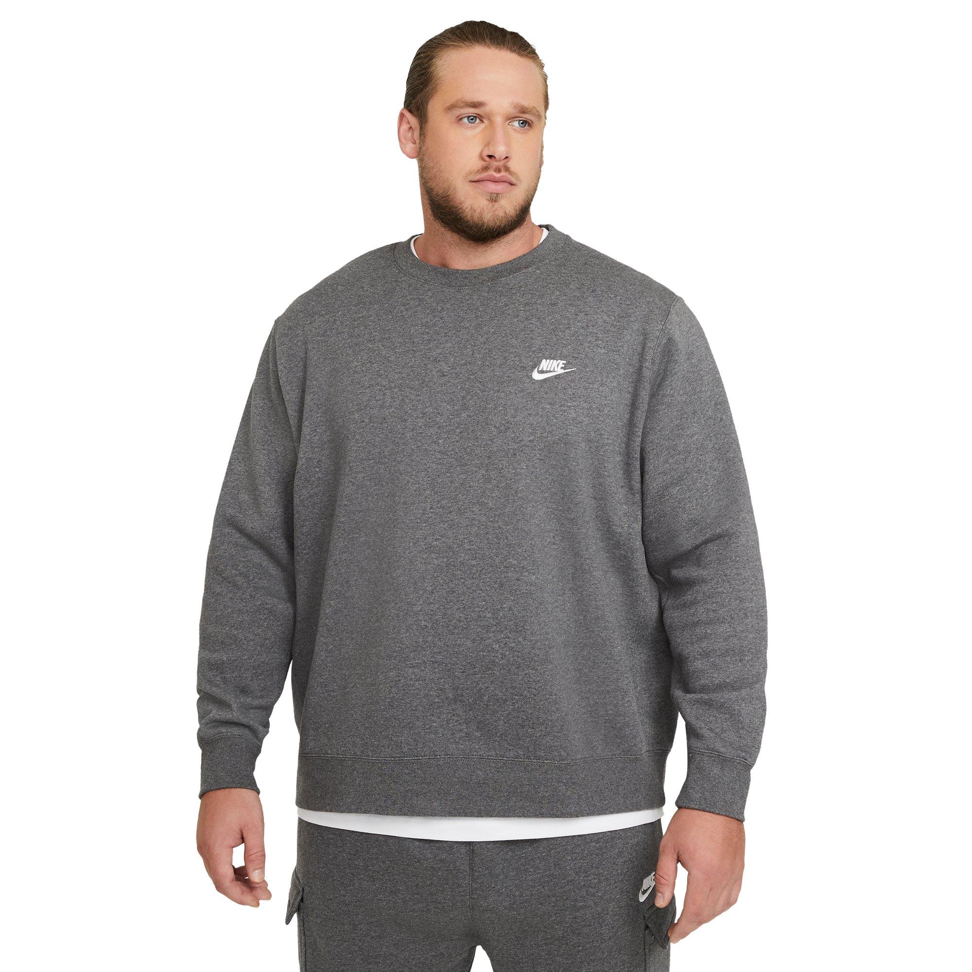 Nike Men's Sportswear Club BB Crew - GREY Thumbnail View 5