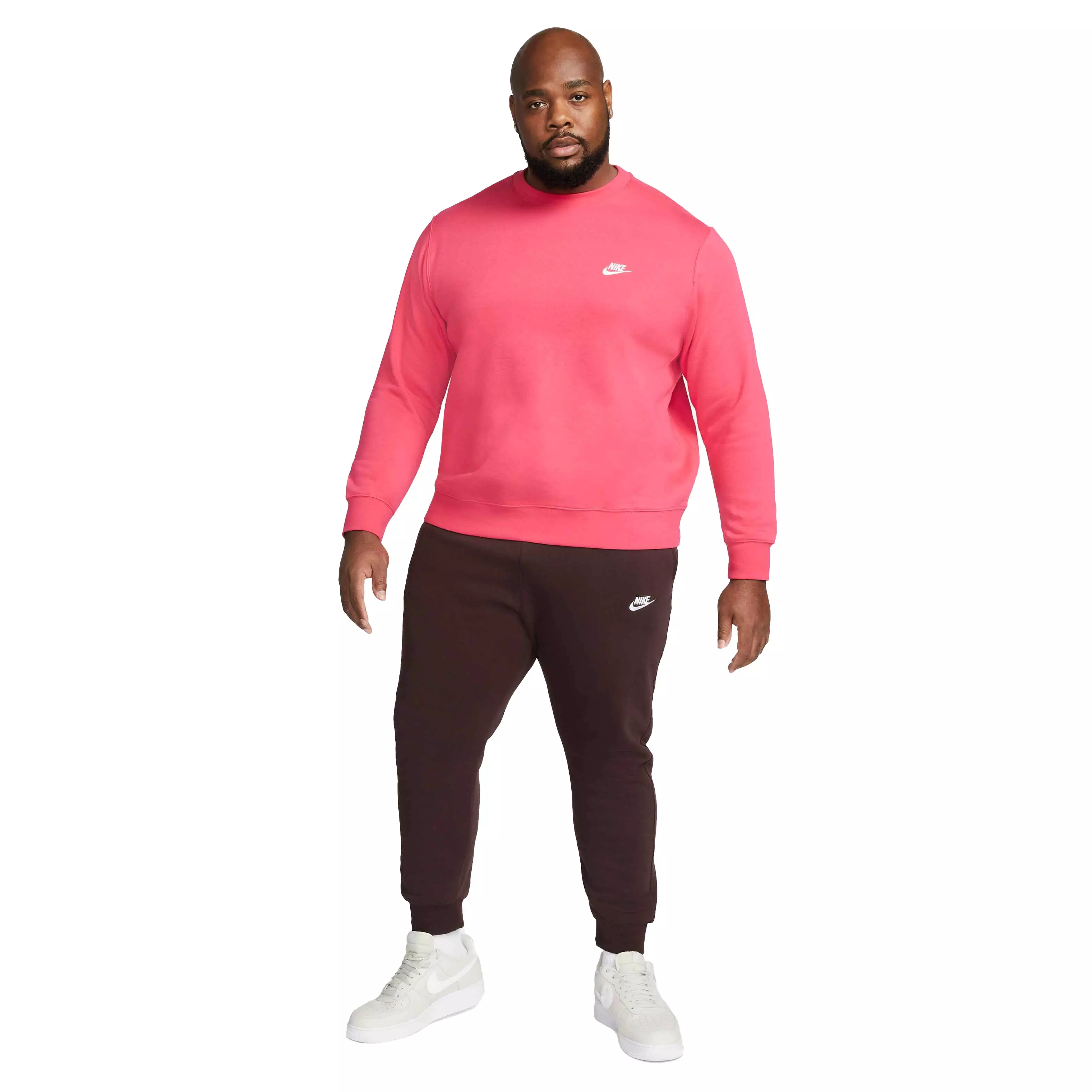 Nike Men's Sportswear Club BB Crew - PINK