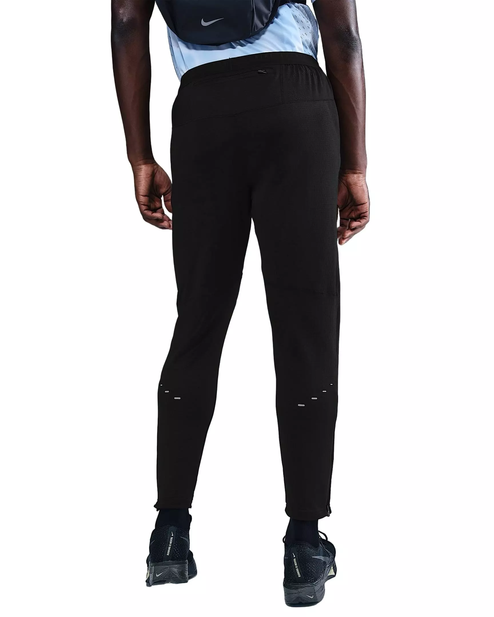 Nike Men's Stride Dri-FIT Knit Running Pants -Black - BLACK