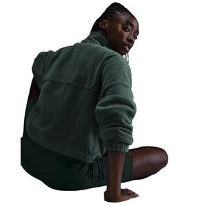 Nike Women's One Therma-FIT Oversized 1/2-Zip Fleece Top