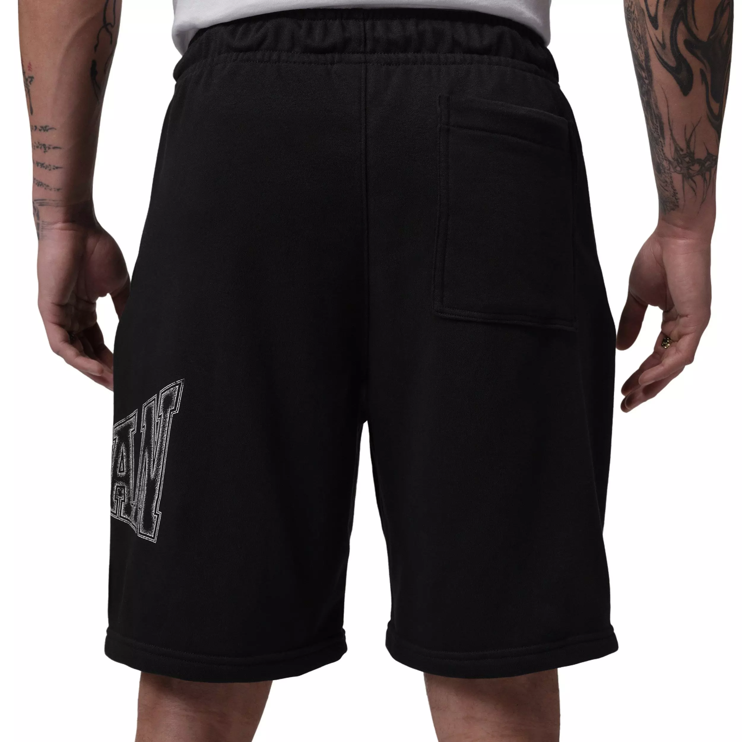 Jordan Men's Brooklyn Graphic 9" Shorts - Black - BLACK