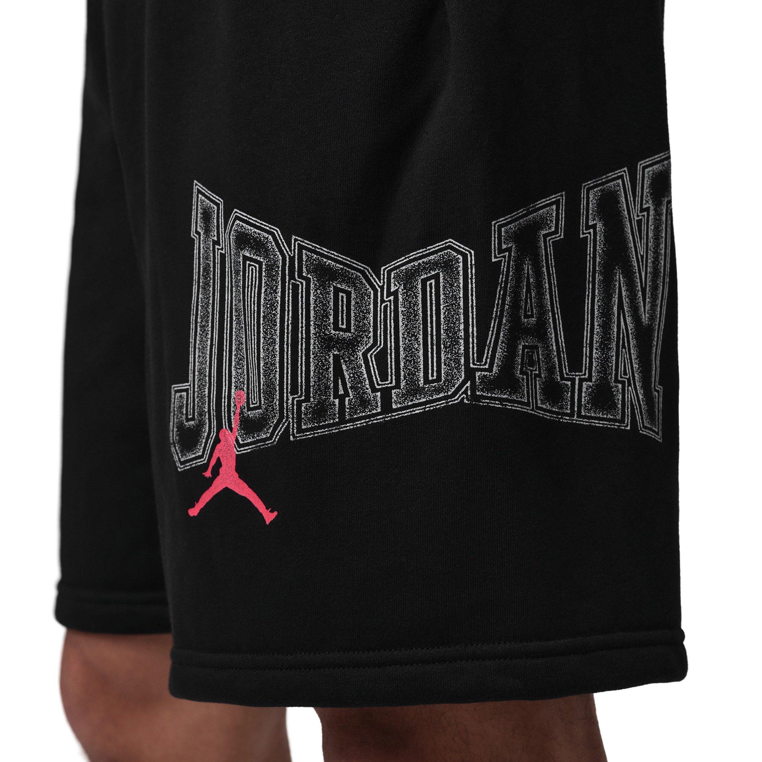 Jordan Men's Brooklyn Graphic 9" Shorts - Black - BLACK Thumbnail View 6