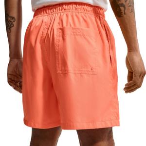 Nike Men's Club Woven Flow Shorts - Orange