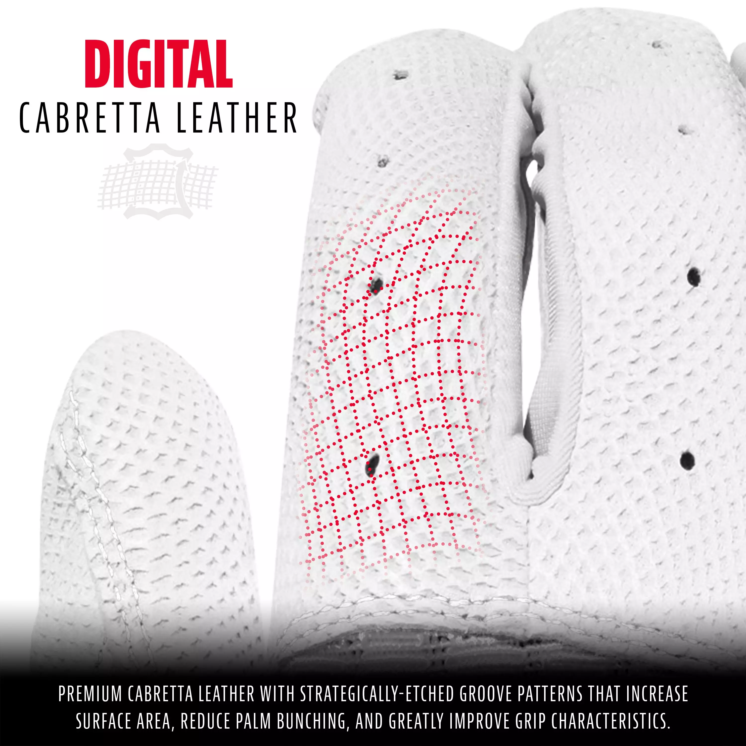 Franklin Youth MLB Pro Classic Batting Gloves White - WHITE