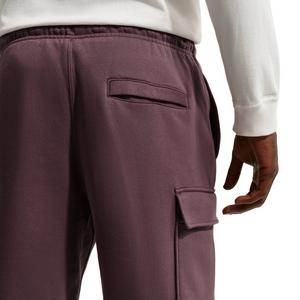 Nike Men's Club BB Fleece Cargo Shorts - Purple