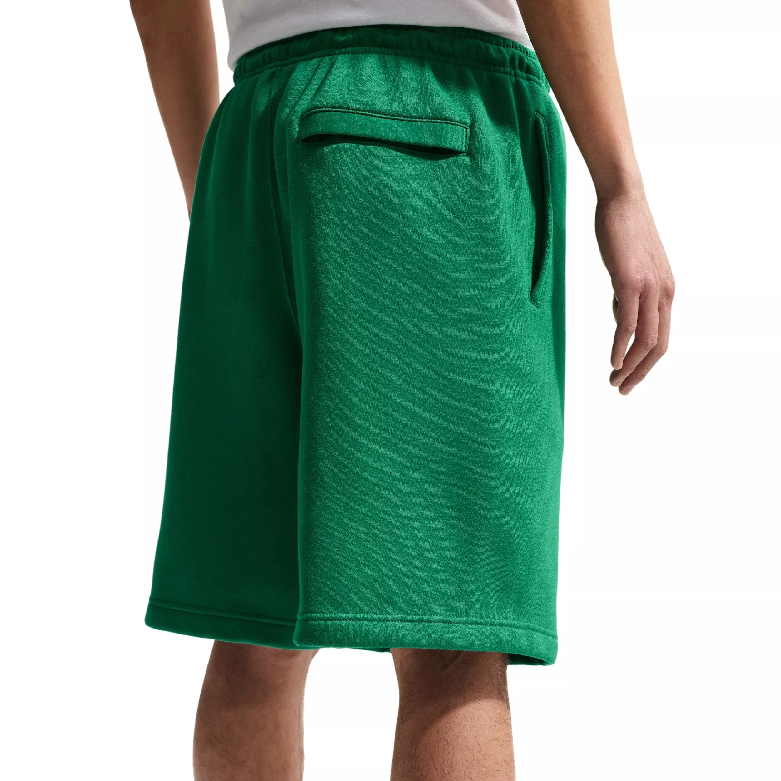 Nike Men's Club BB Short Graphic Fleece Shorts - GREEN