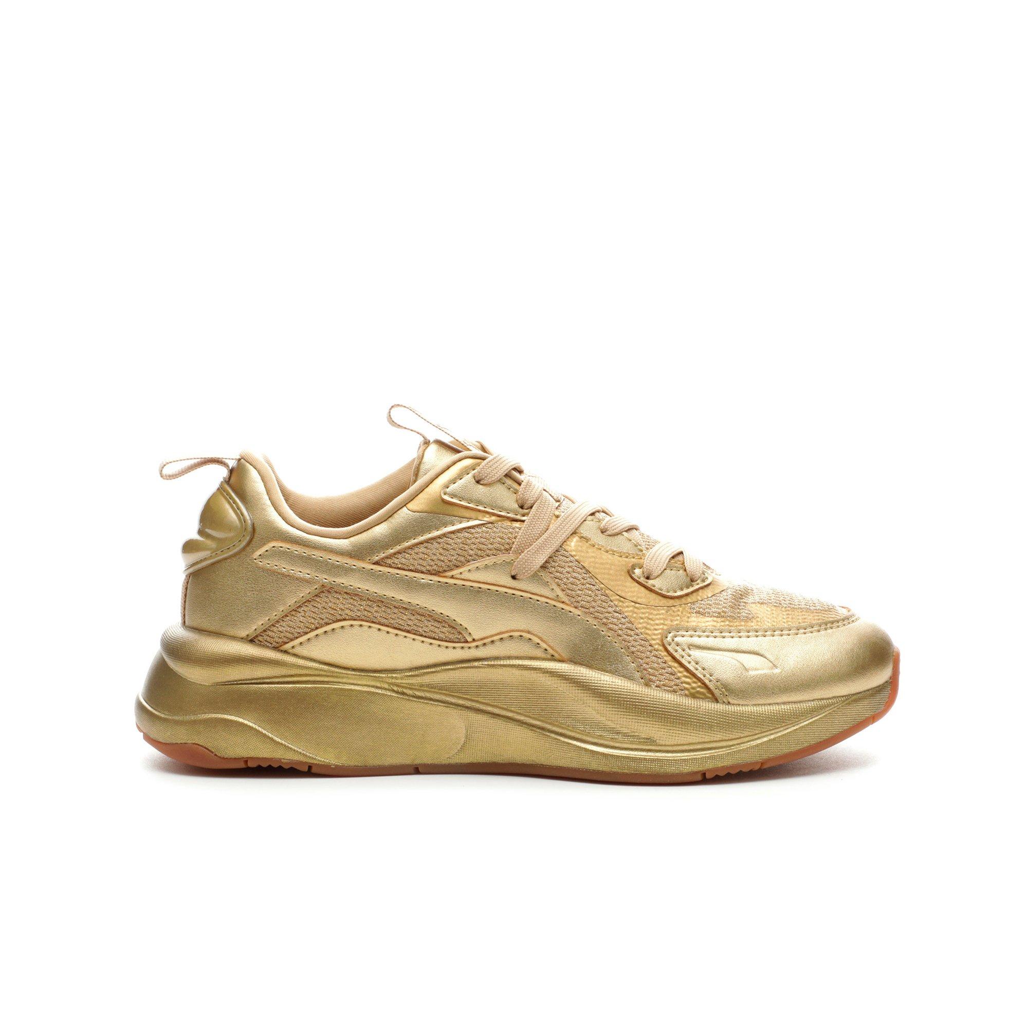 All gold store puma sneakers