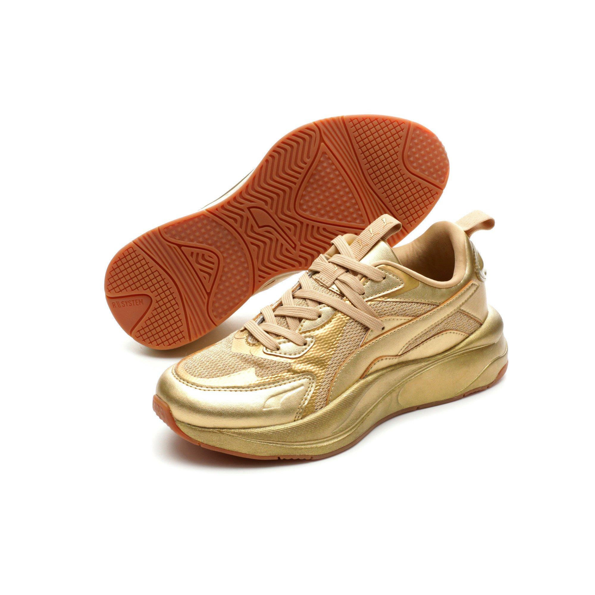 Womens gold puma outlet shoes