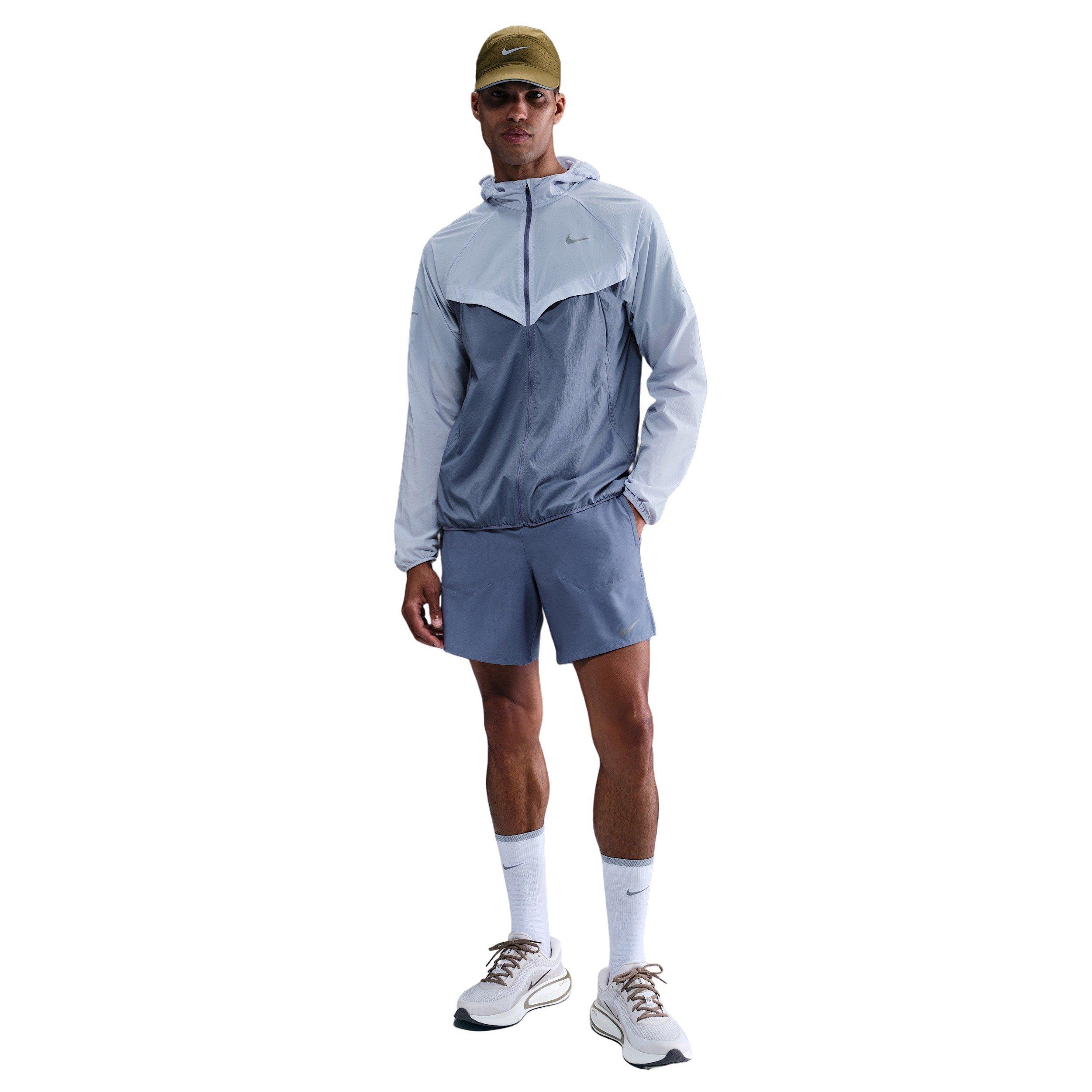 Nike Men's Stride Dri-FIT 7" 2-in-1 Running Shorts - BLUE Thumbnail View 1