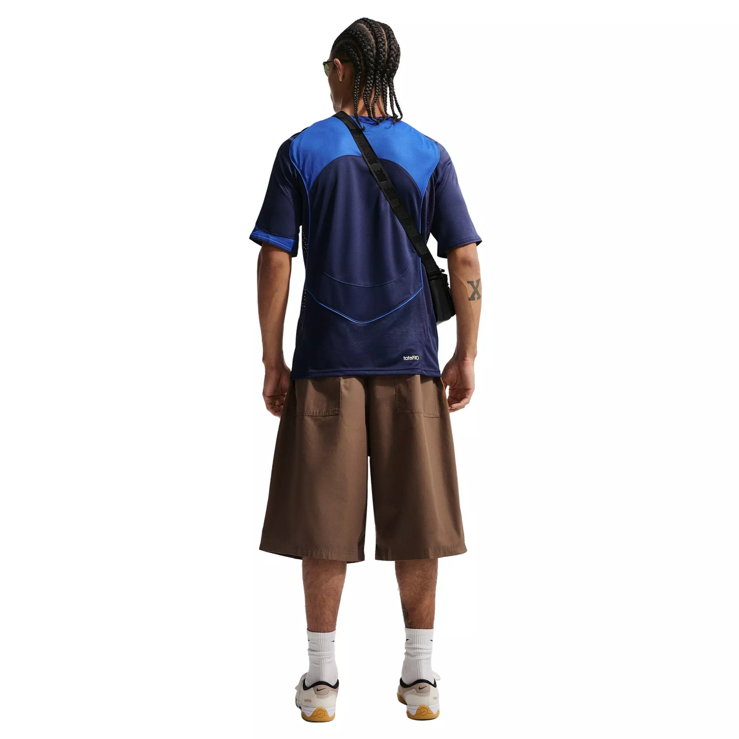 Nike Men's Club Seoul Oversized Shorts - BROWN