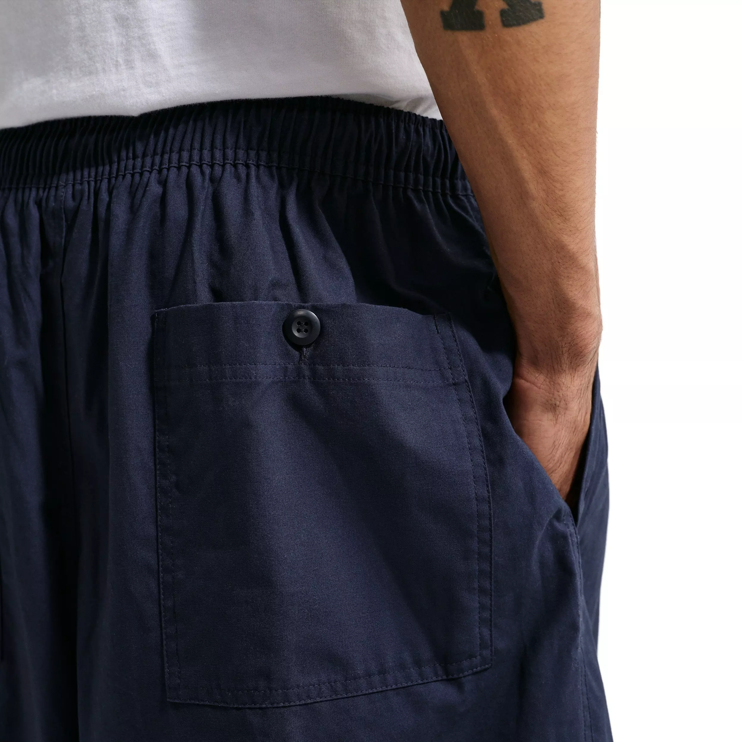 Nike Men's Club Seoul Oversized Shorts - BLUE
