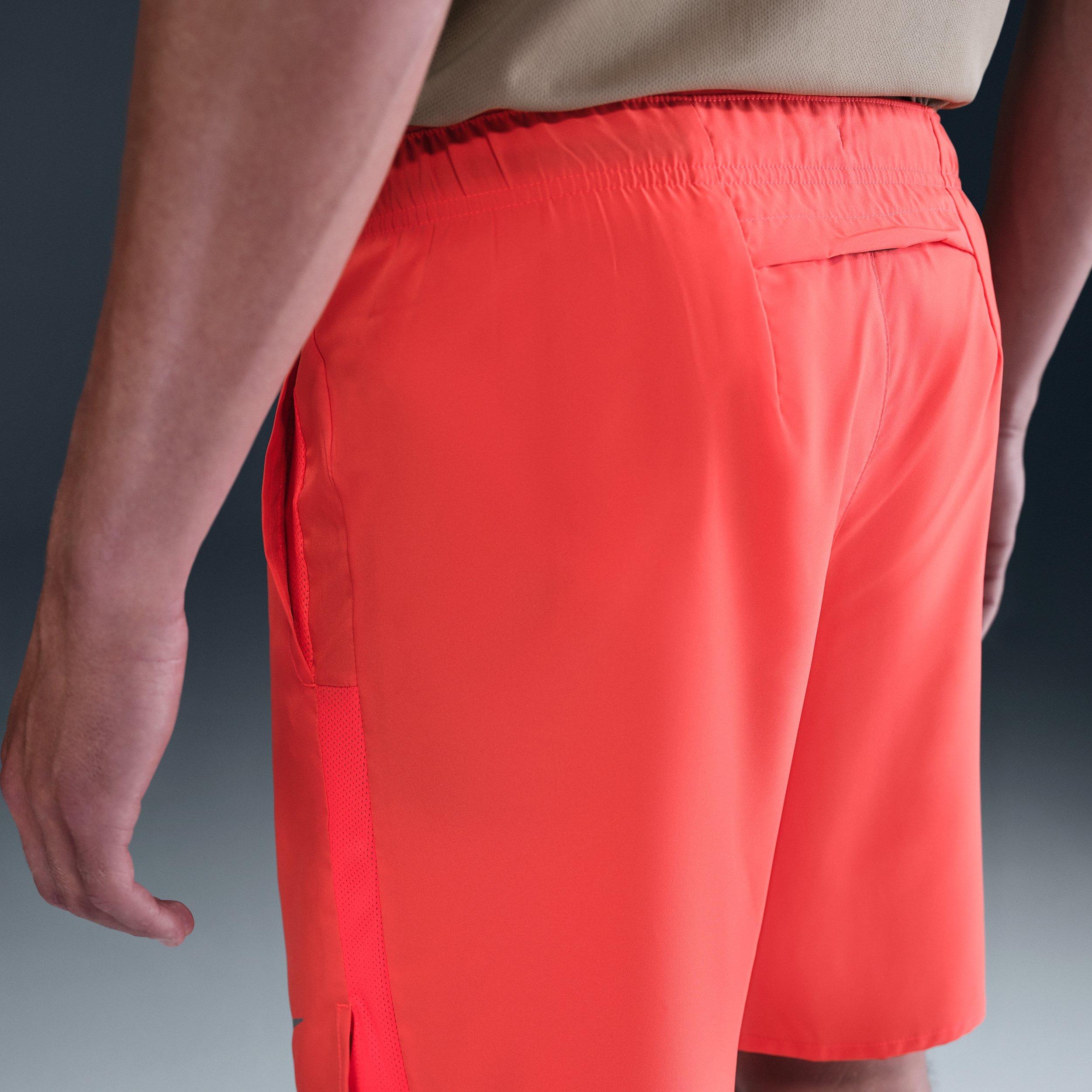 Nike Men's Challenger Dri-FIT 7" Brief-Lined Running Shorts - Red - RED Thumbnail View 4