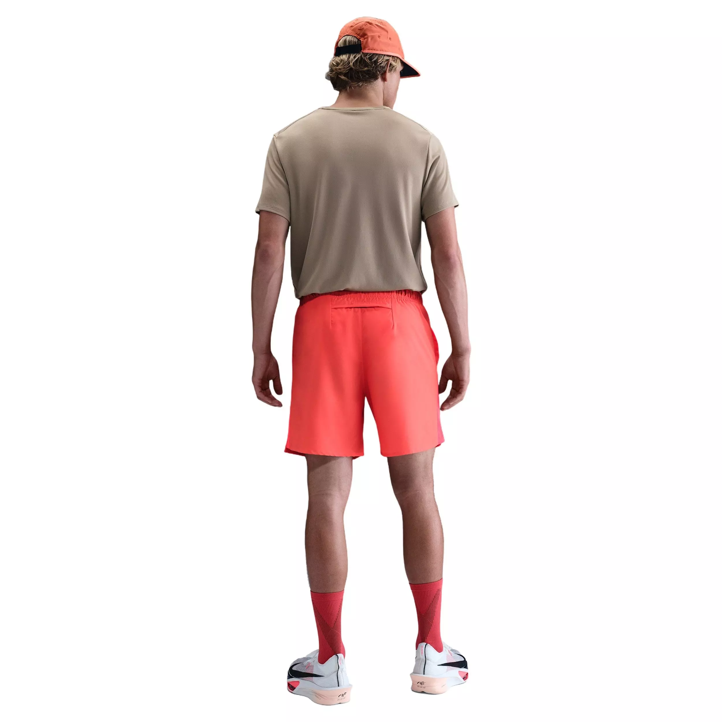 Nike Men's Challenger Dri-FIT 7" Brief-Lined Running Shorts - Red - RED