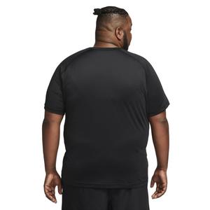 Nike Men's Dri-FIT Ready Short-Sleeve Fitness Top - Black