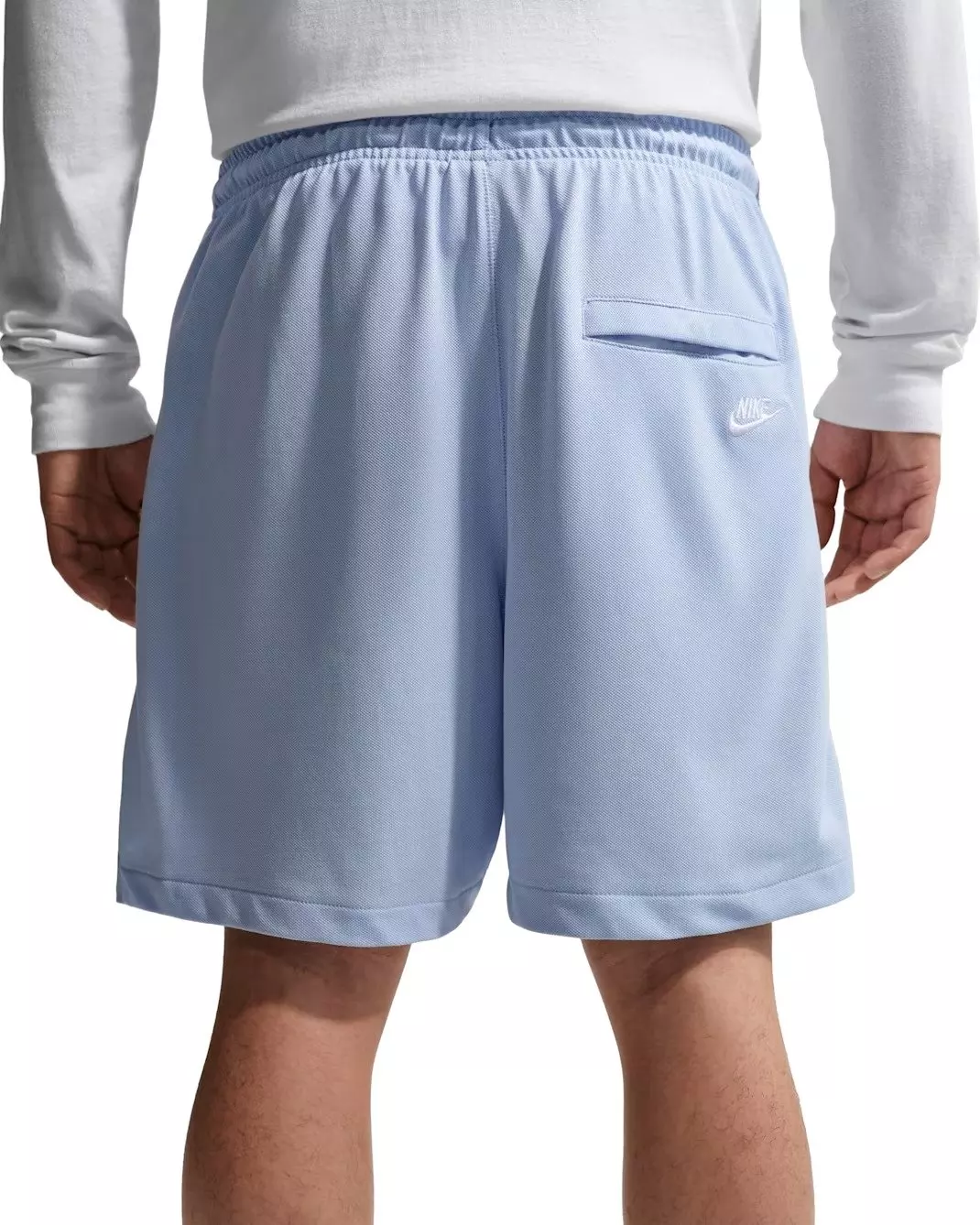 Nike Men's Sportswear Club Knit Flow Shorts - Blue - BLUE