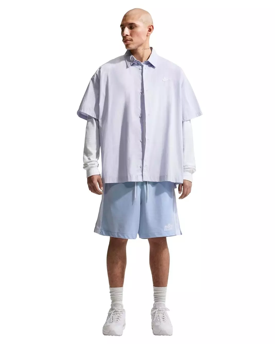 Nike Men's Sportswear Club Knit Flow Shorts - Blue - BLUE