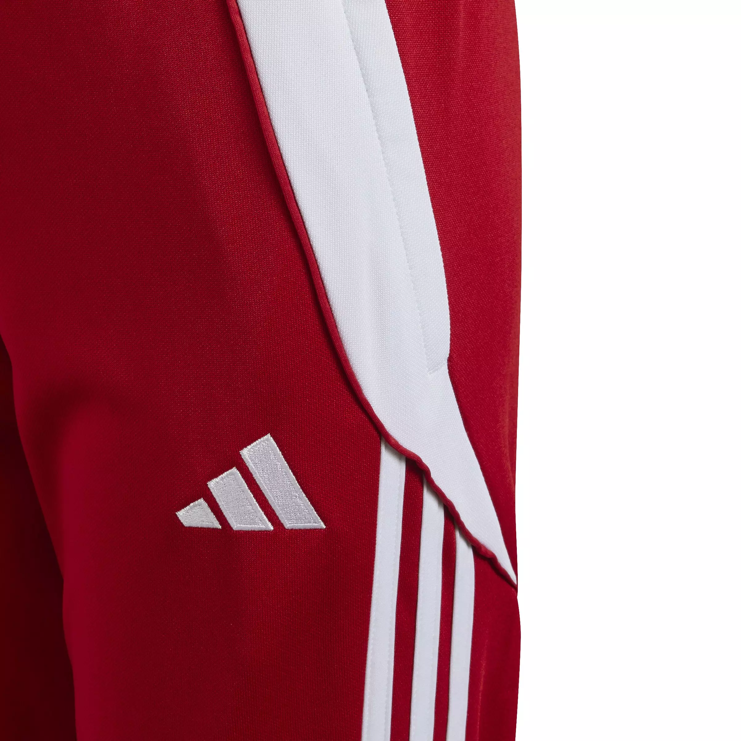 adidas Big Boys' Tiro24 Soccer Training Pants -Red - RED
