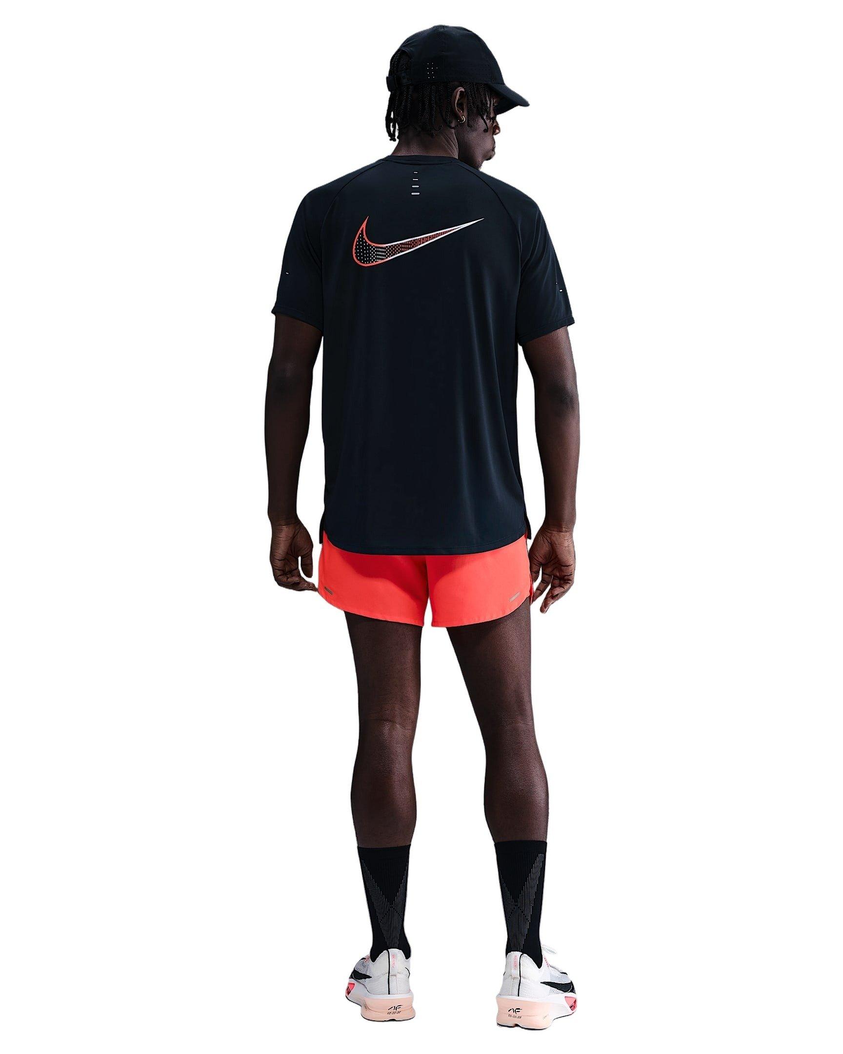 Nike Men's Stride Dri-FIT 5" 2-in-1 Running Shorts - Red - RED Thumbnail View 5