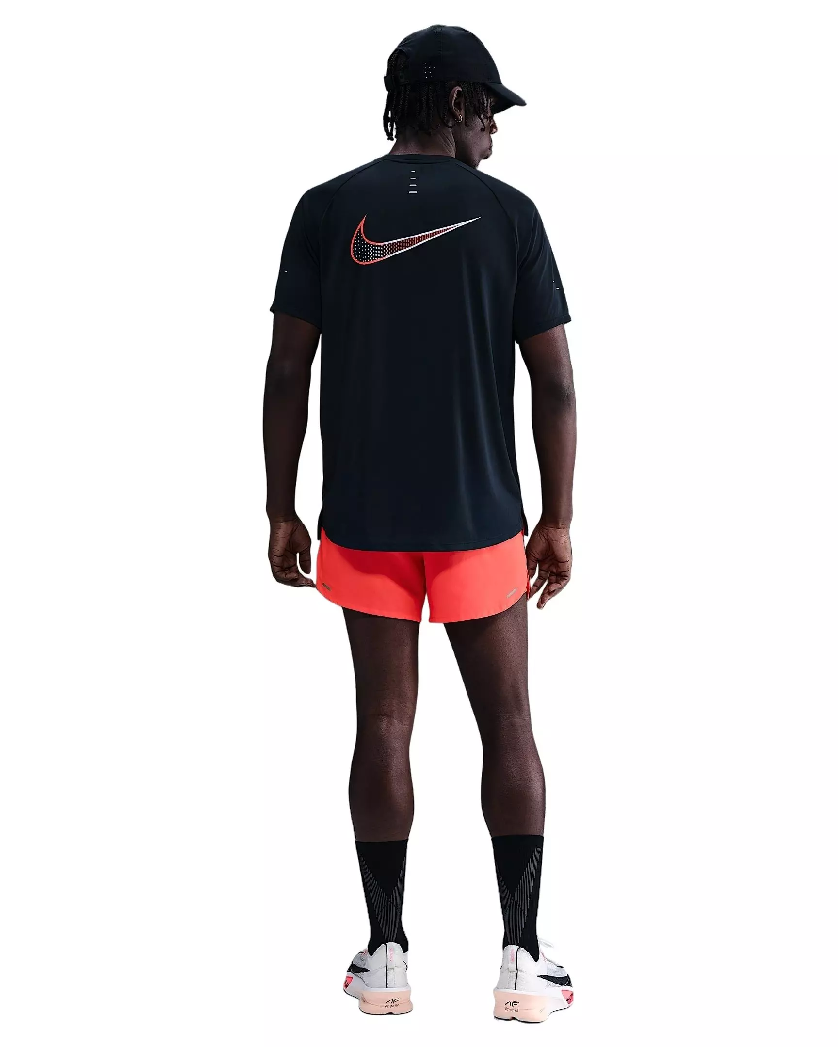 Nike Men's Stride Dri-FIT 5" 2-in-1 Running Shorts - Red - RED