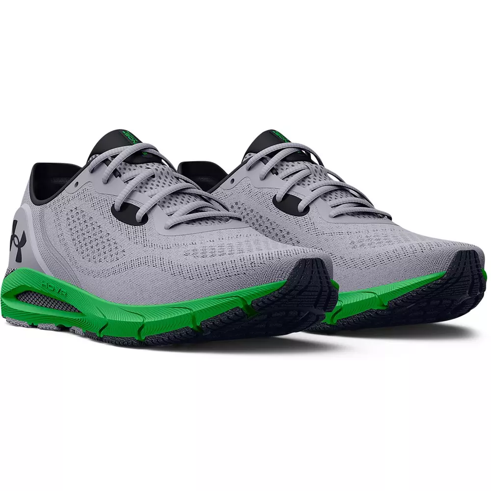 Under Armour HOVR Sonic 5 "Grey/Green" Men's Running Shoe - GREY/GREEN