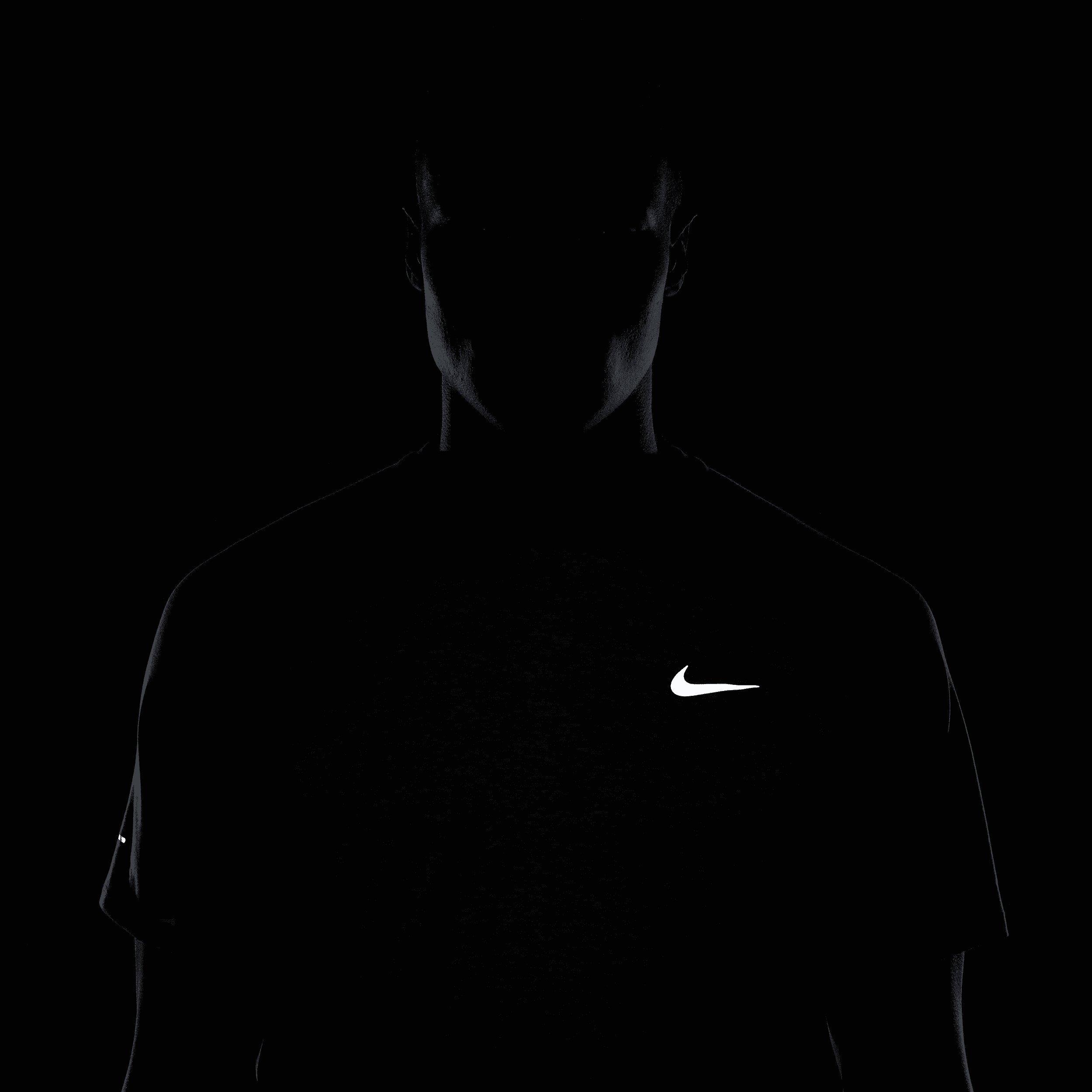 Nike Men's Stride Dri-FIT ADV Short-Sleeve Running Top - GREY Thumbnail View 8