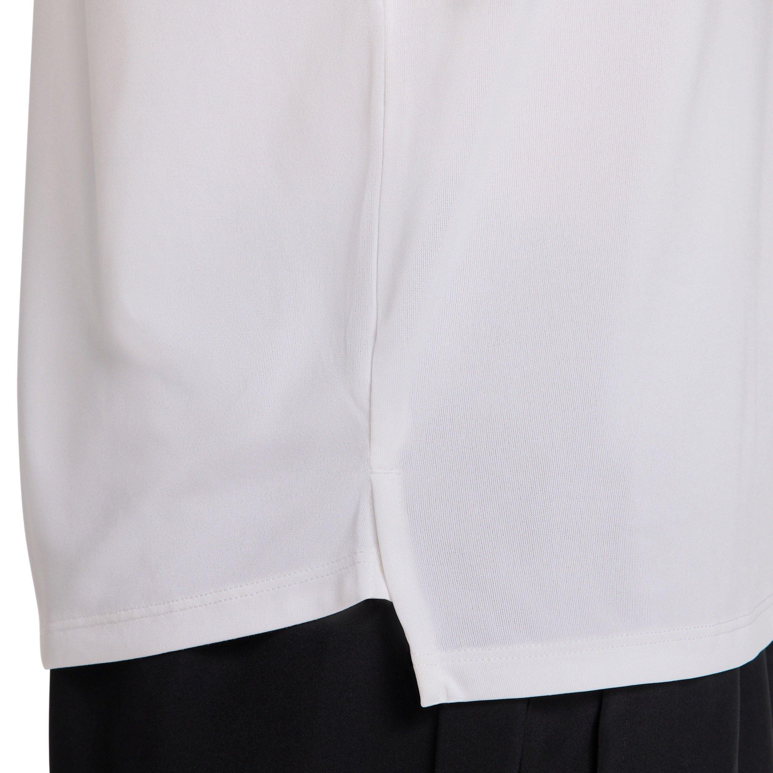 Nike Men's Stride Dri-FIT ADV Short-Sleeve Running Top - WHITE Thumbnail View 4