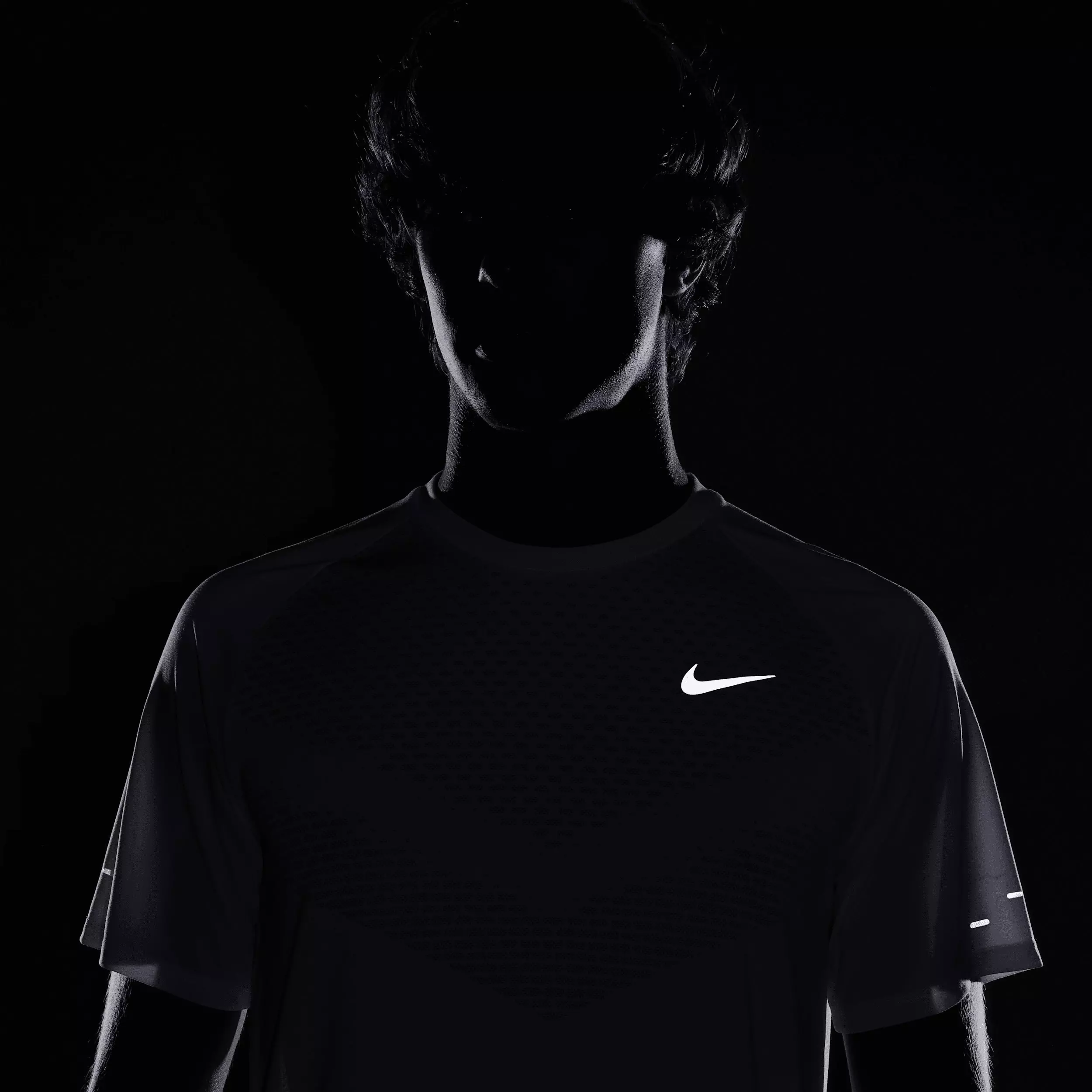 Nike Men's Stride Dri-FIT ADV Short-Sleeve Running Top - WHITE