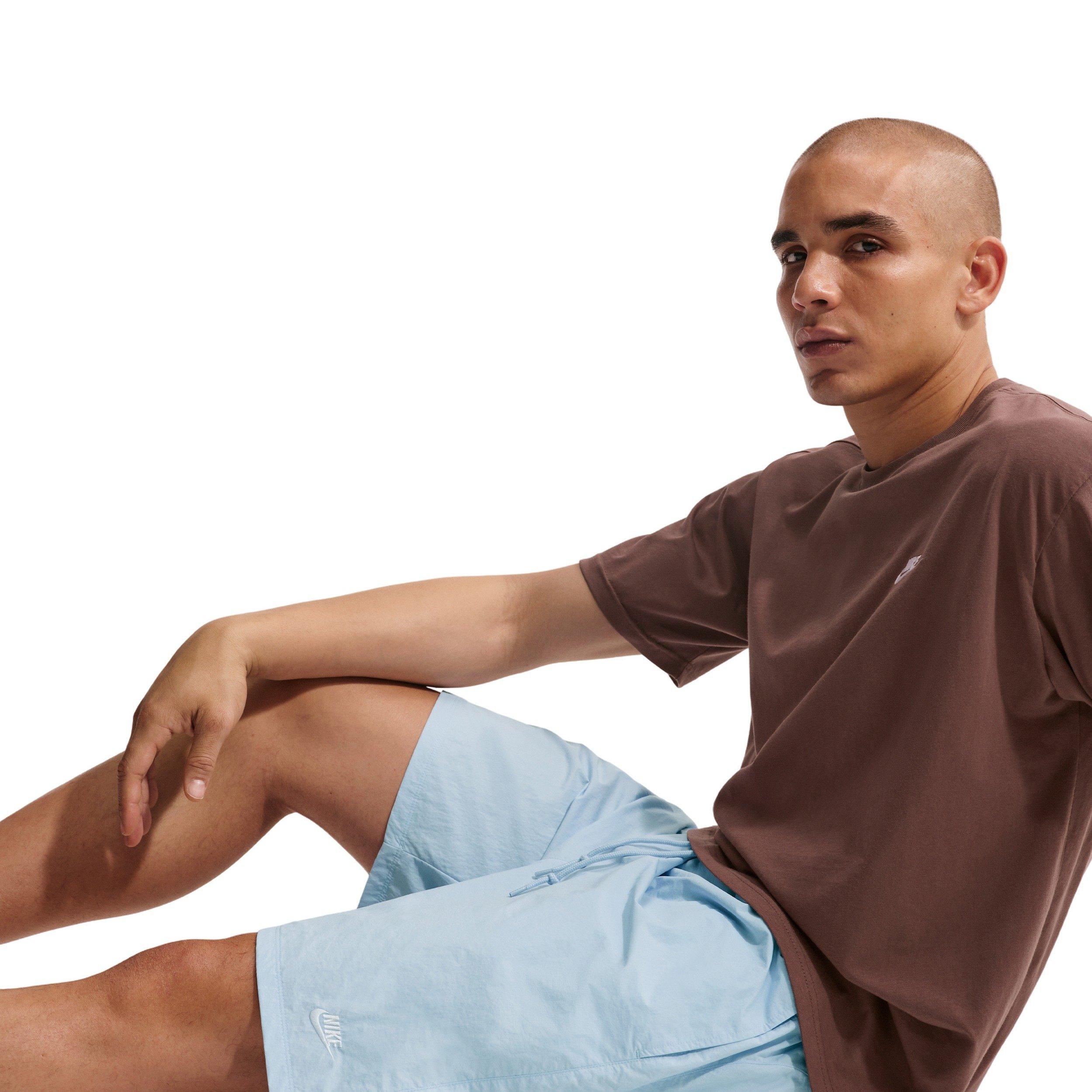 Nike Men's Sportswear Club Sport Shorts - LT BLUE Thumbnail View 4