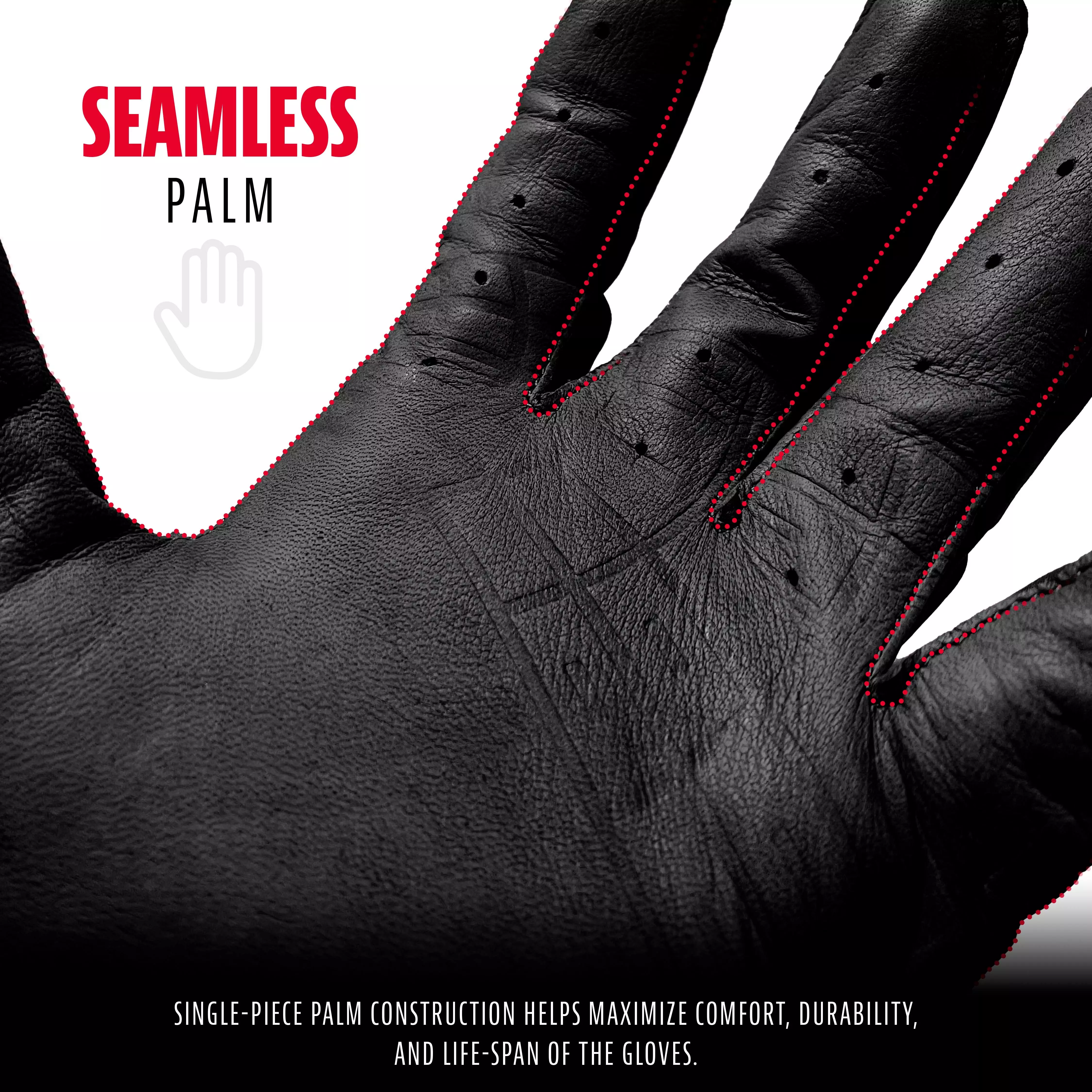 Franklin Sports Chrome Powerstrap Batting Gloves - BLACK