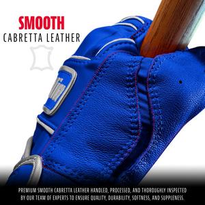 Franklin Sports Chrome Powerstrap Batting Gloves