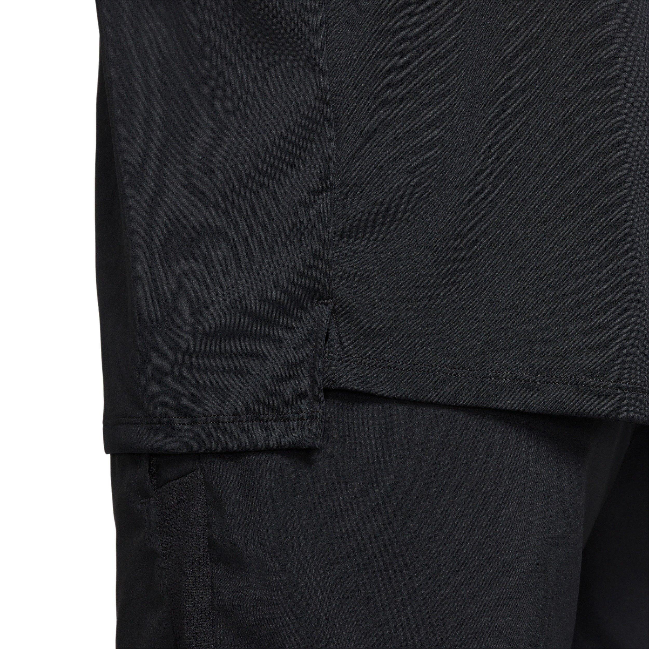 Nike Men's Stride Dri-FIT ADV Running Tank Top - BLACK Thumbnail View 4