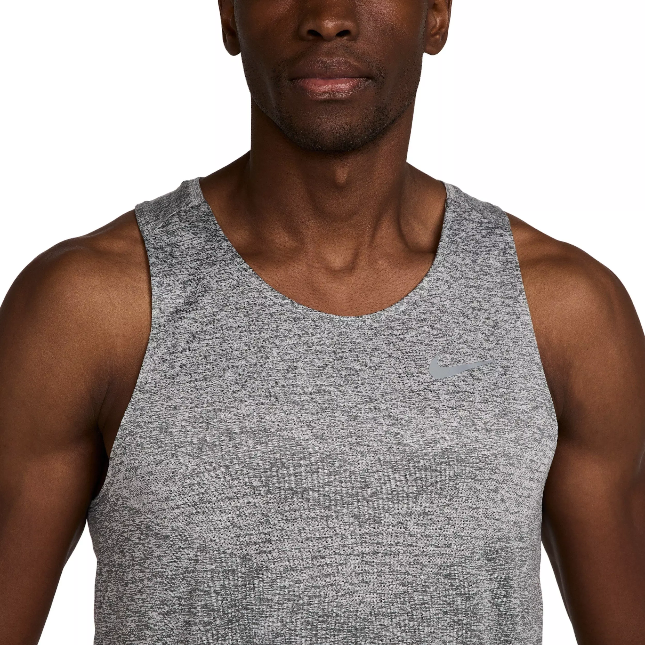 Nike Men's Stride Dri-FIT ADV Running Tank Top - GREY