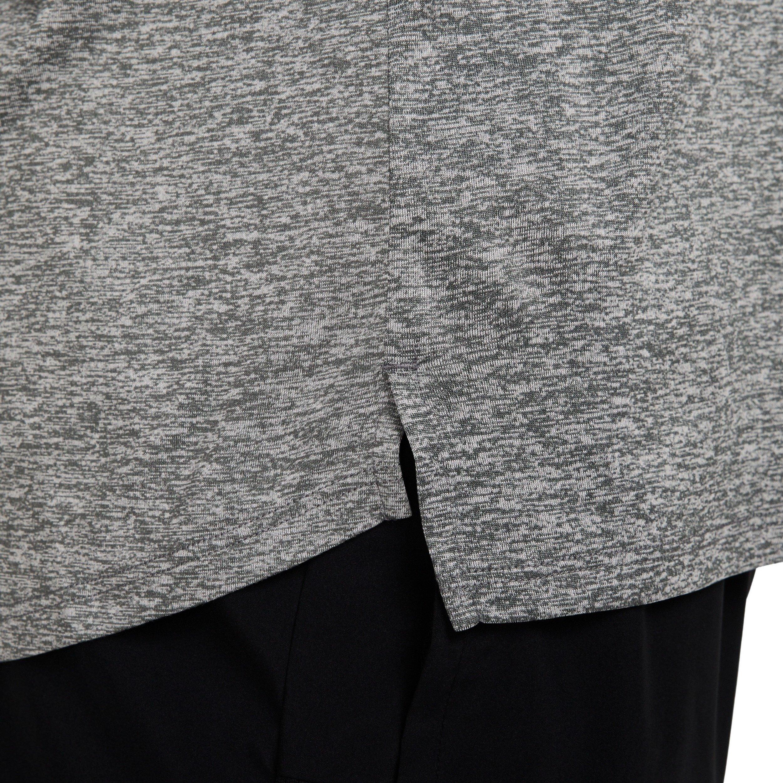 Nike Men's Stride Dri-FIT ADV Running Tank Top - GREY Thumbnail View 5