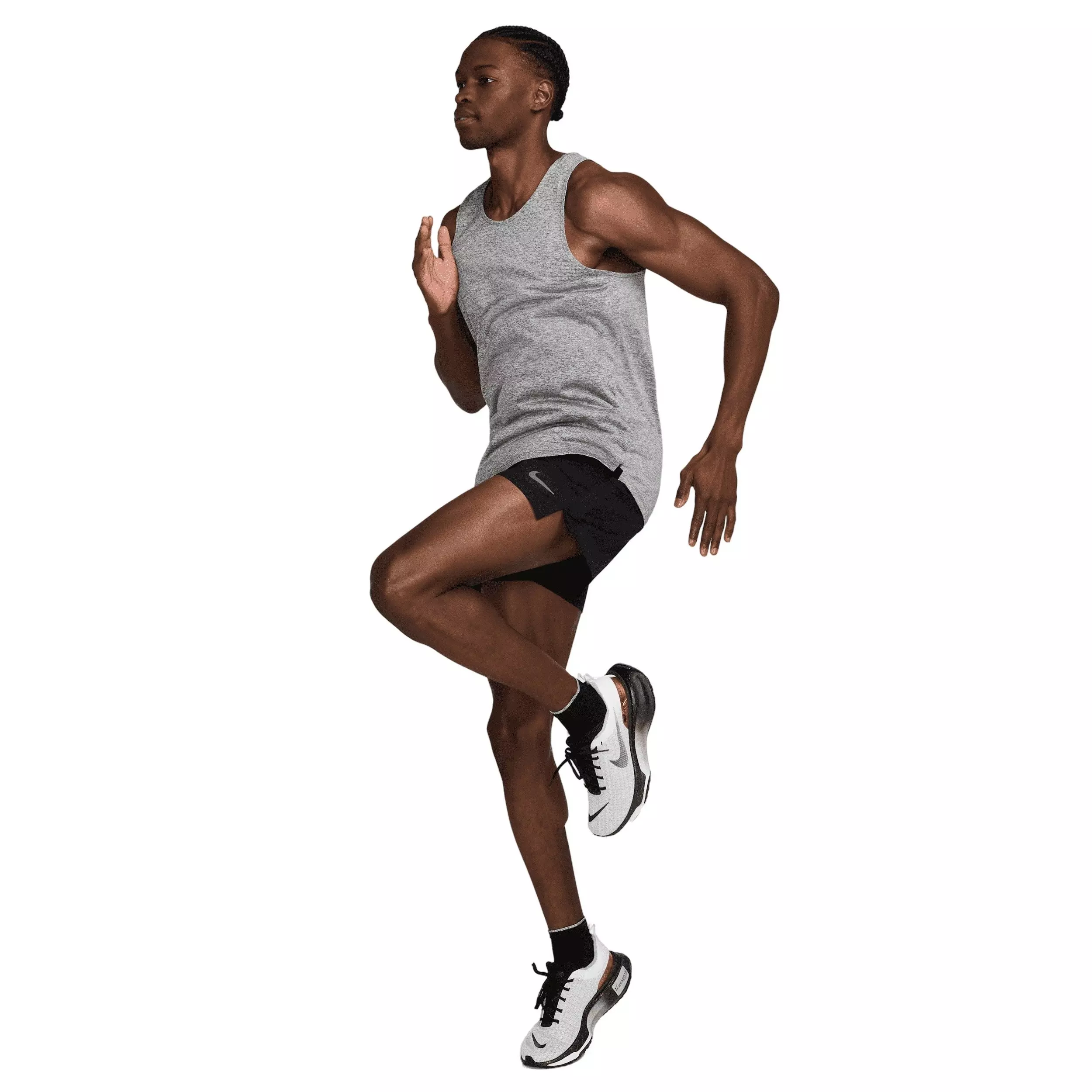 Nike Men's Stride Dri-FIT ADV Running Tank Top - GREY