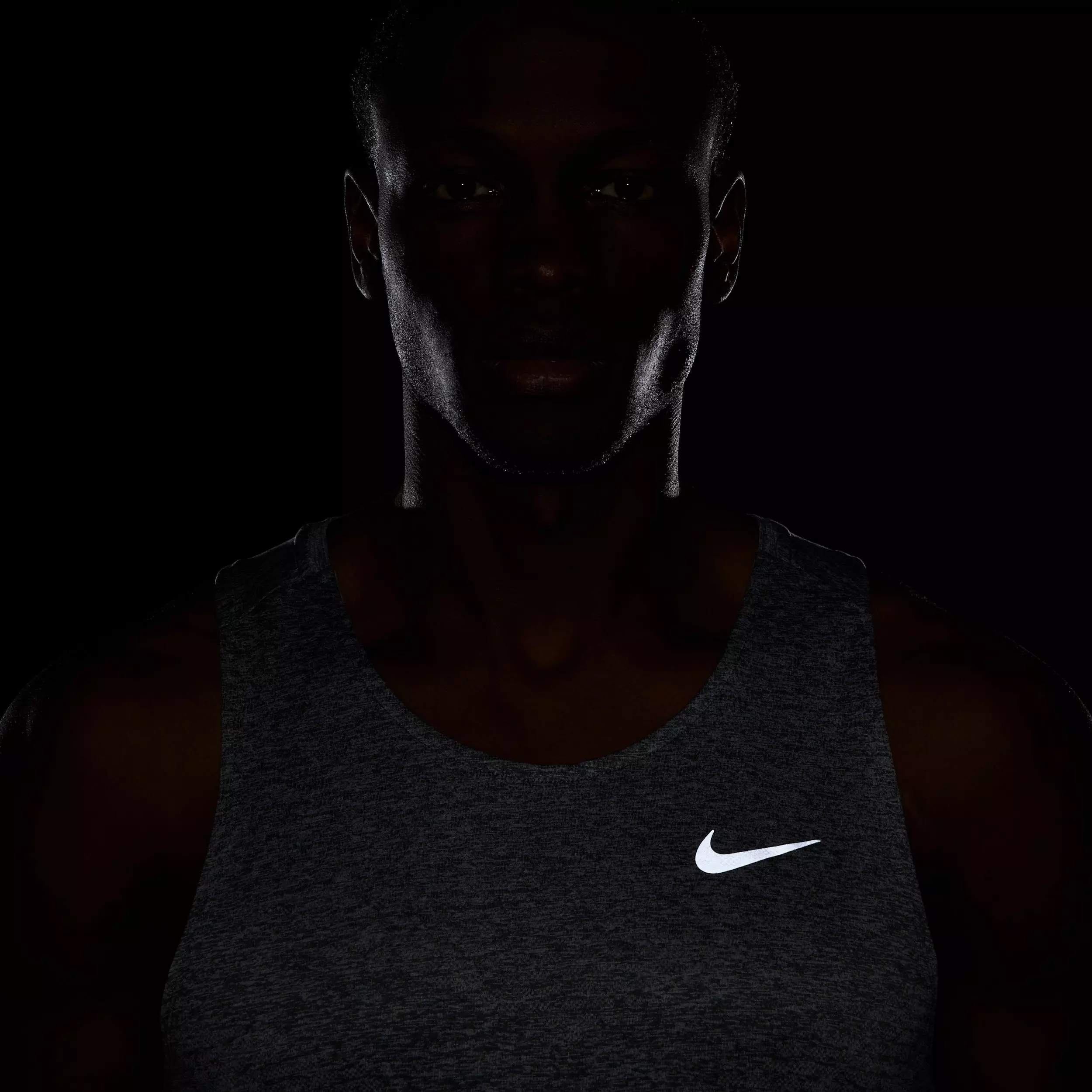 Nike Men's Stride Dri-FIT ADV Running Tank Top - GREY