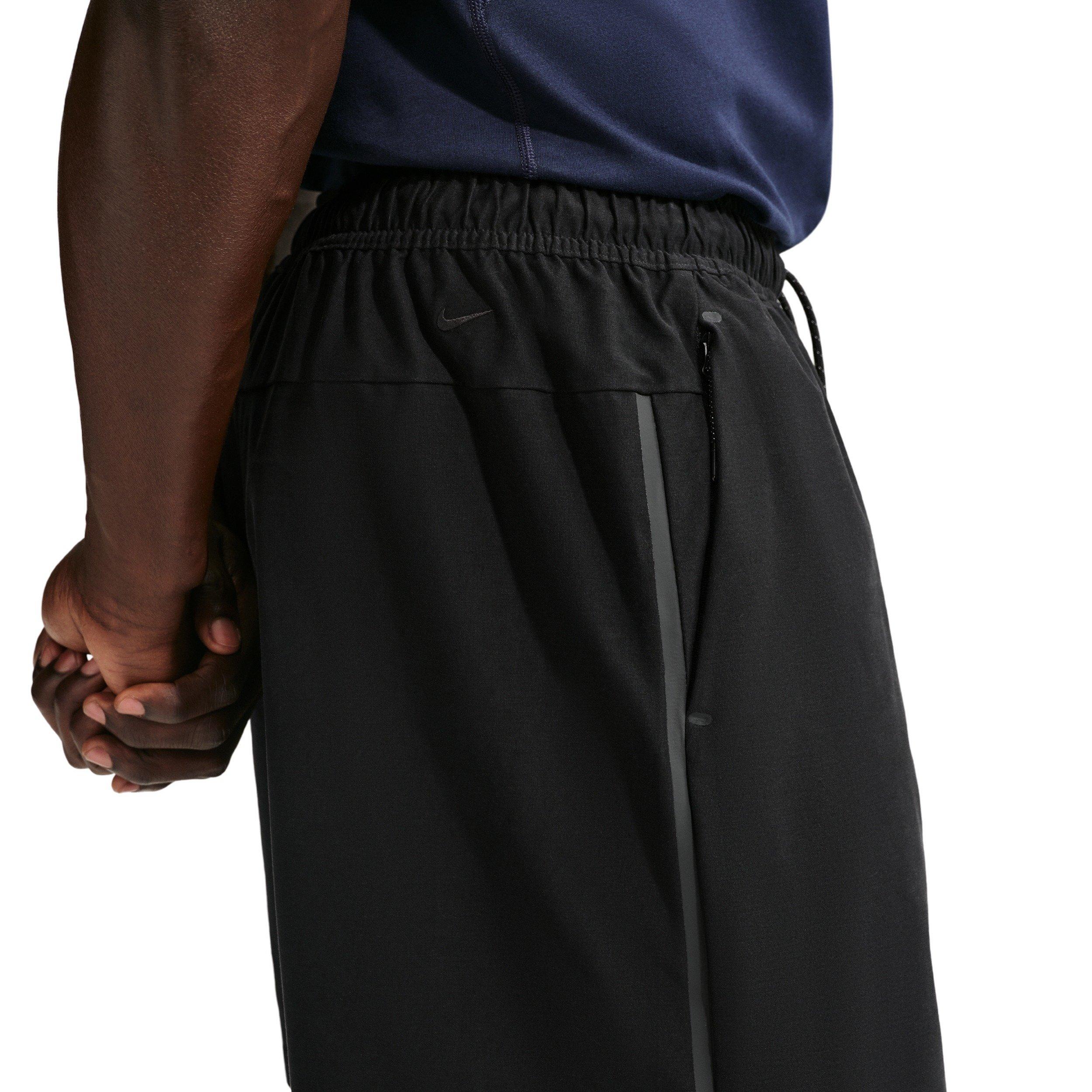 Nike Men's Tech Dri-FIT Shori-Knit Shorts - BLACK Thumbnail View 2