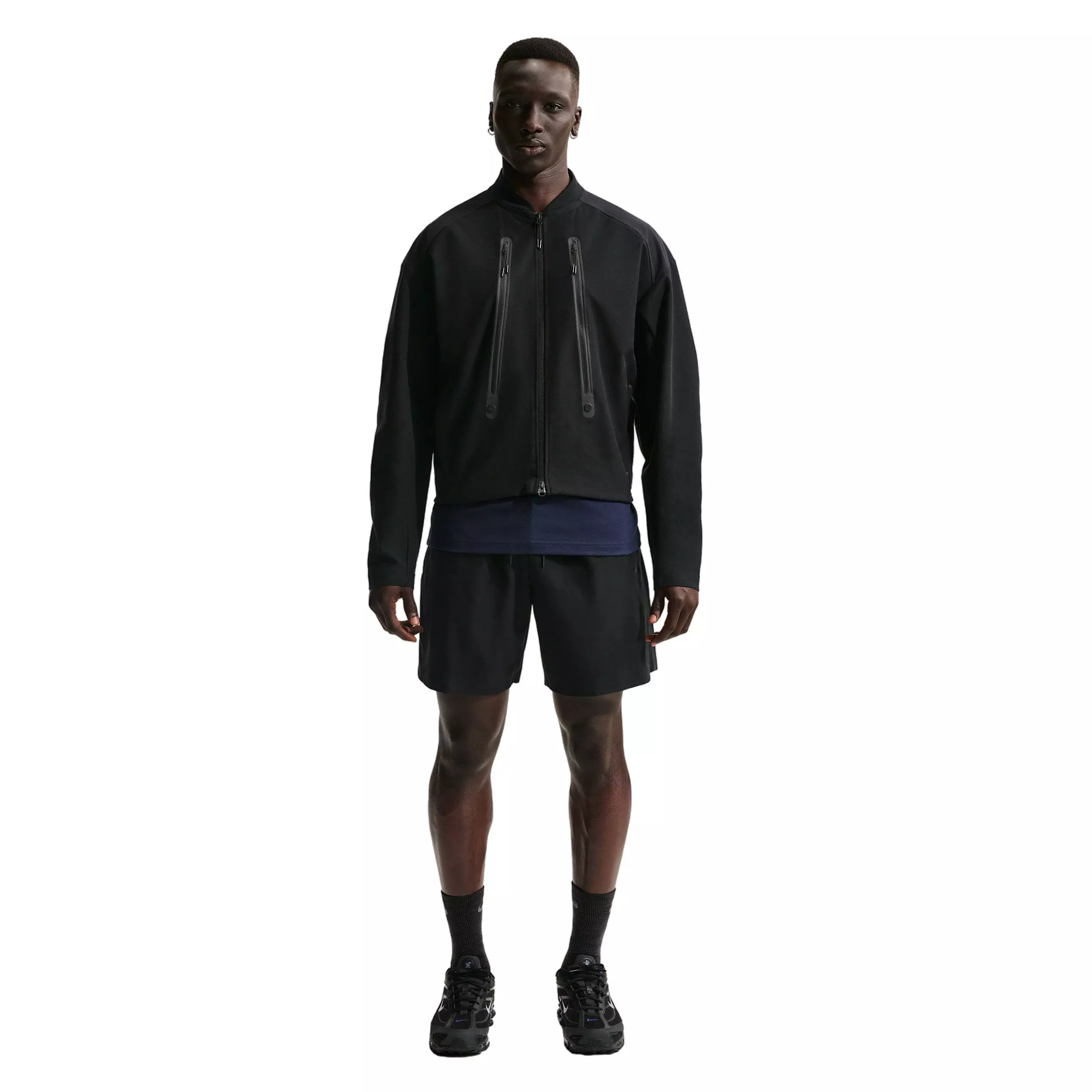Nike Men's Tech Dri-FIT Shori-Knit Shorts - BLACK