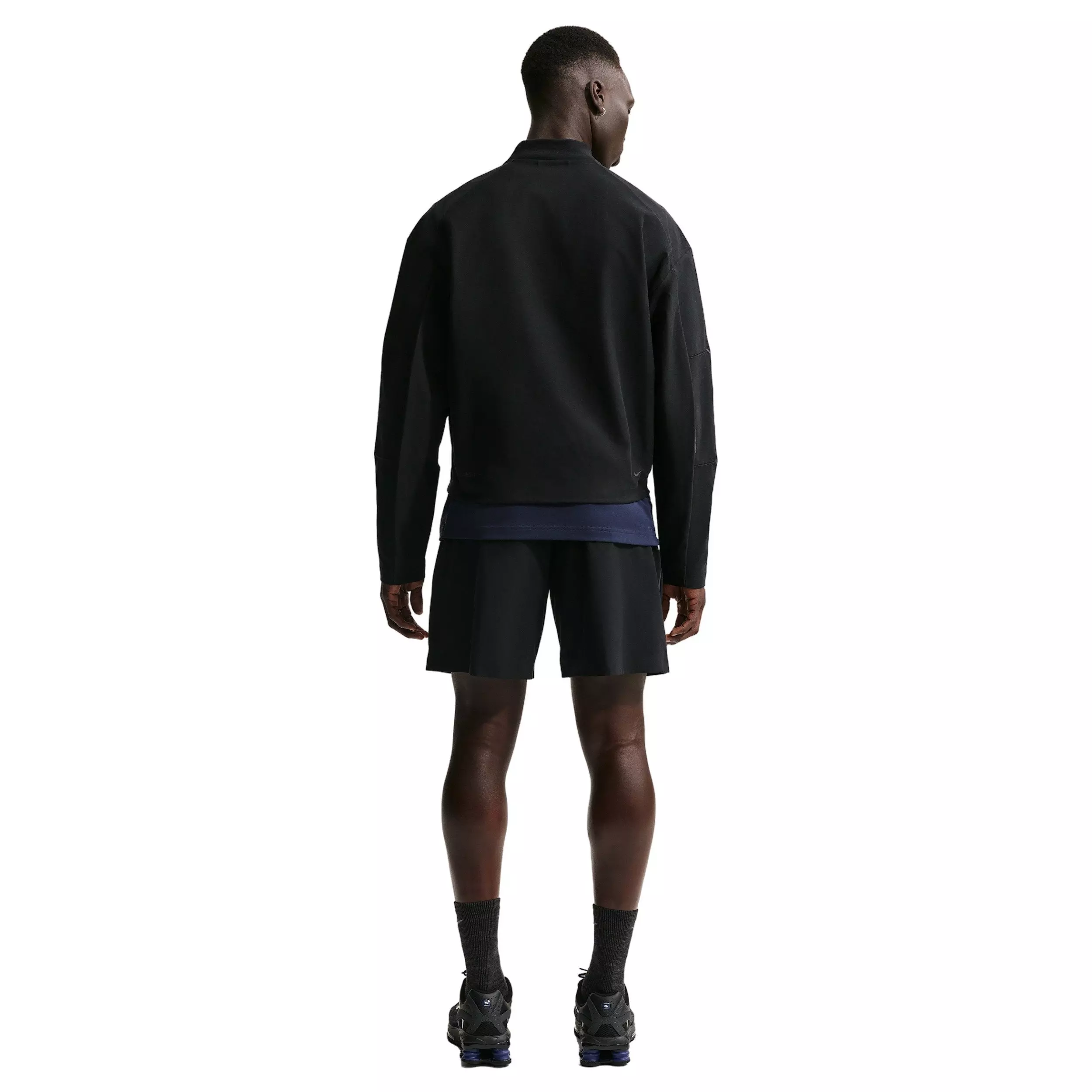 Nike Men's Tech Dri-FIT Shori-Knit Shorts - BLACK