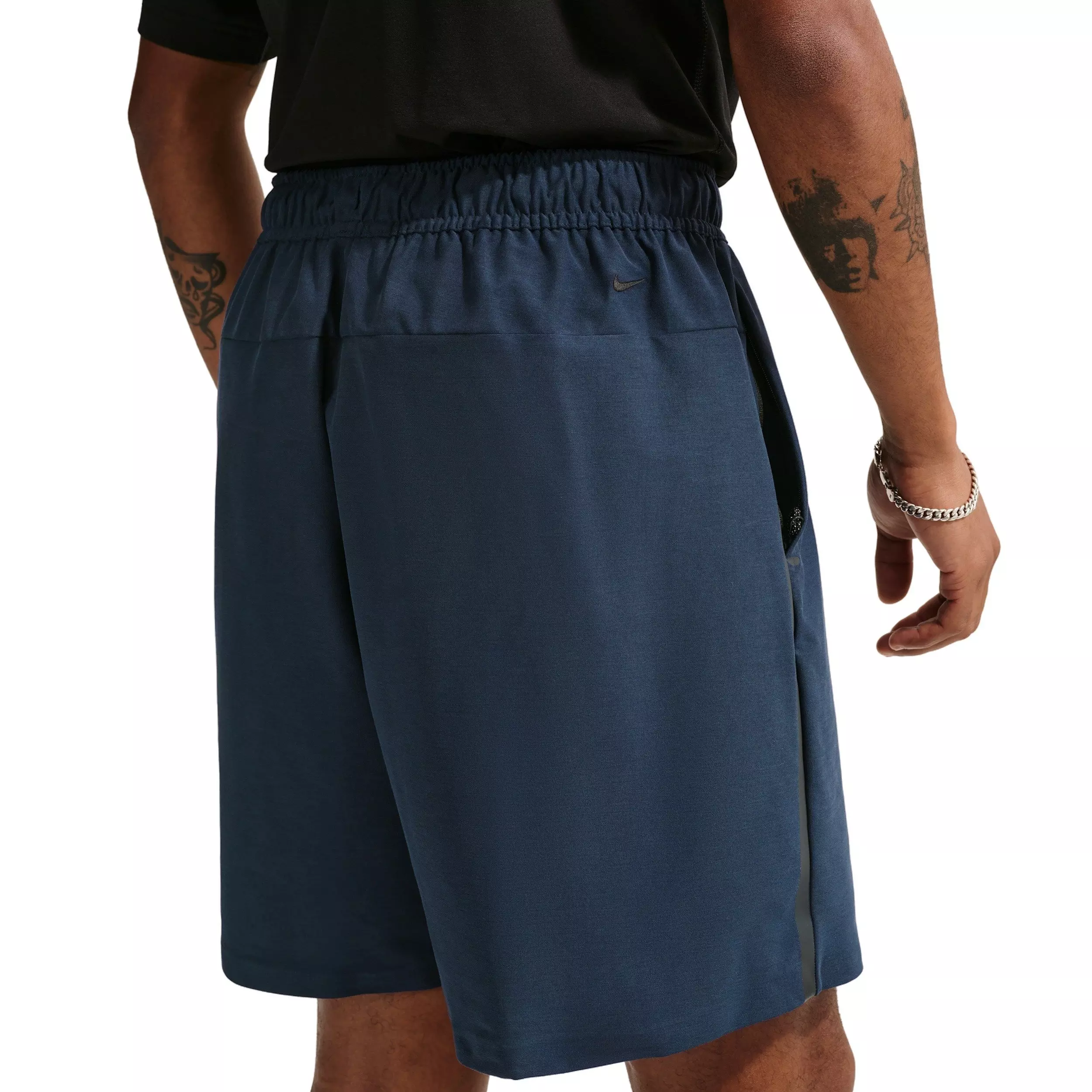 Nike Men's Tech Dri-FIT Shori-Knit Shorts - DK BLUE