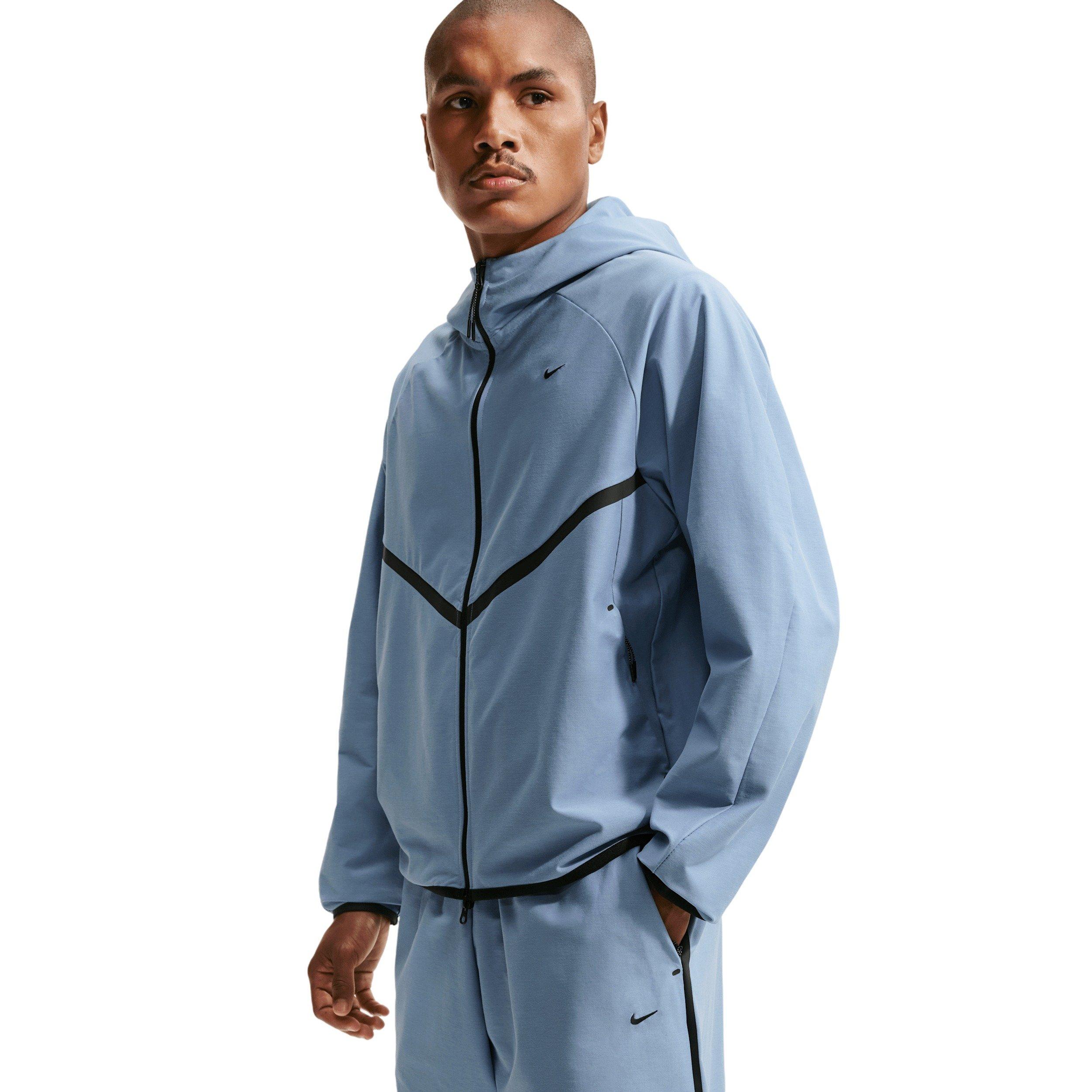 Nike Men's Tech Dri-FIT Shori-Knit Shorts - BLUE Thumbnail View 3