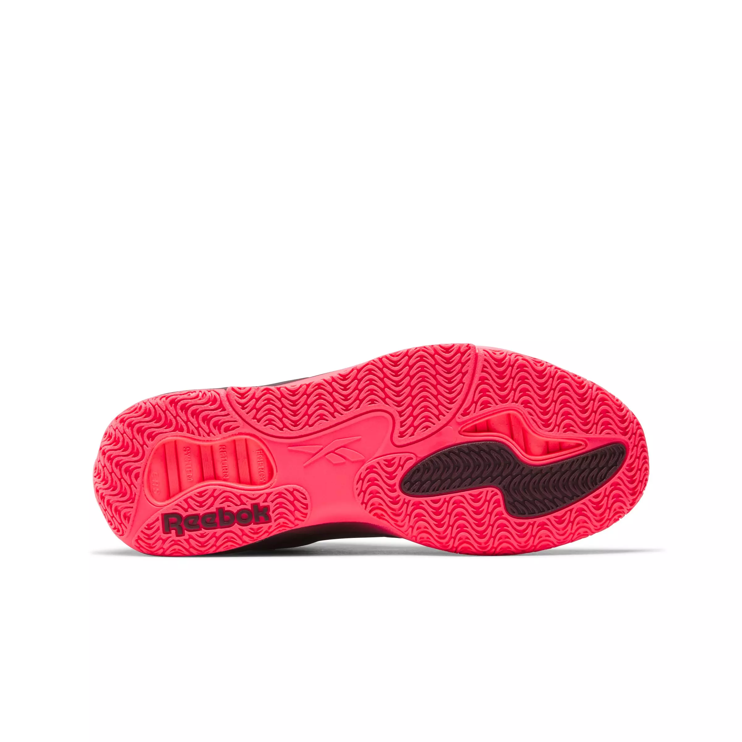 Reebok Engine A "Black Cherry/Pink Blast/Black Cherry" Unisex Basketball Shoe - BLACK CHERRY/PINK/BLACK CHERRY