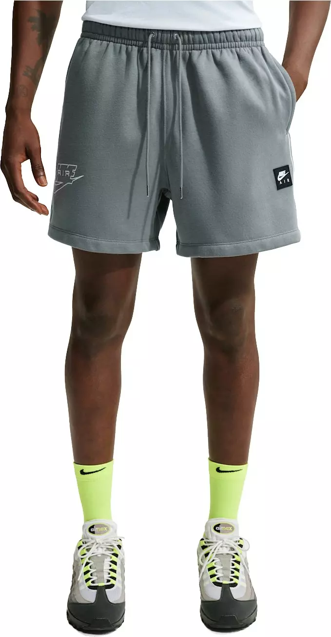 Nike Men's Air BB Fleece Shorts - Grey - GREY