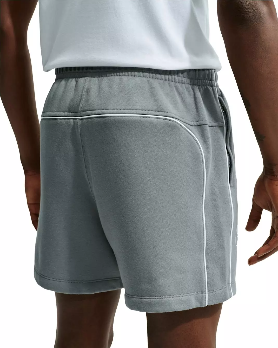Nike Men's Air BB Fleece Shorts - Grey - GREY